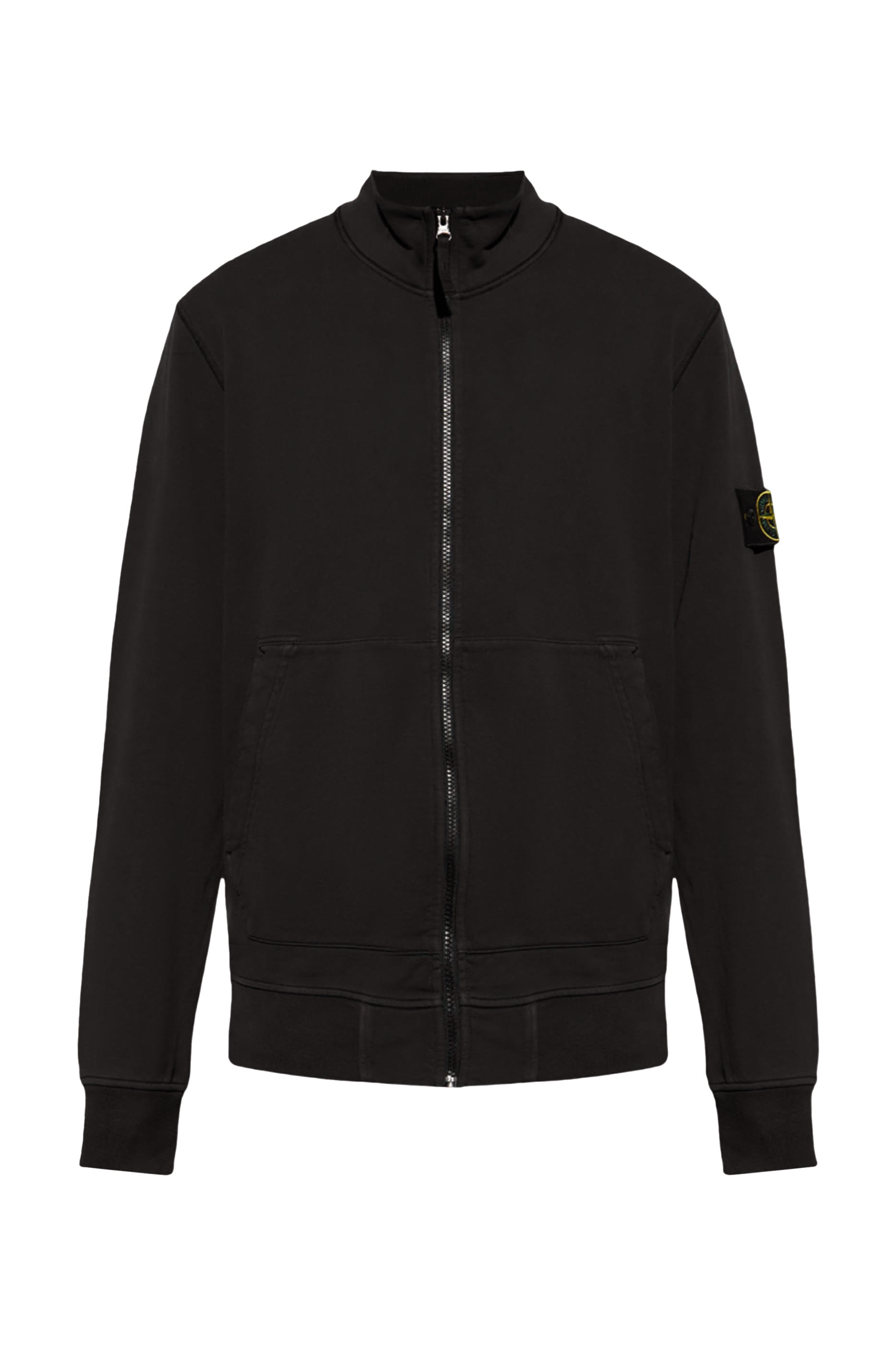 Logo Patch Zip-Up Jacket