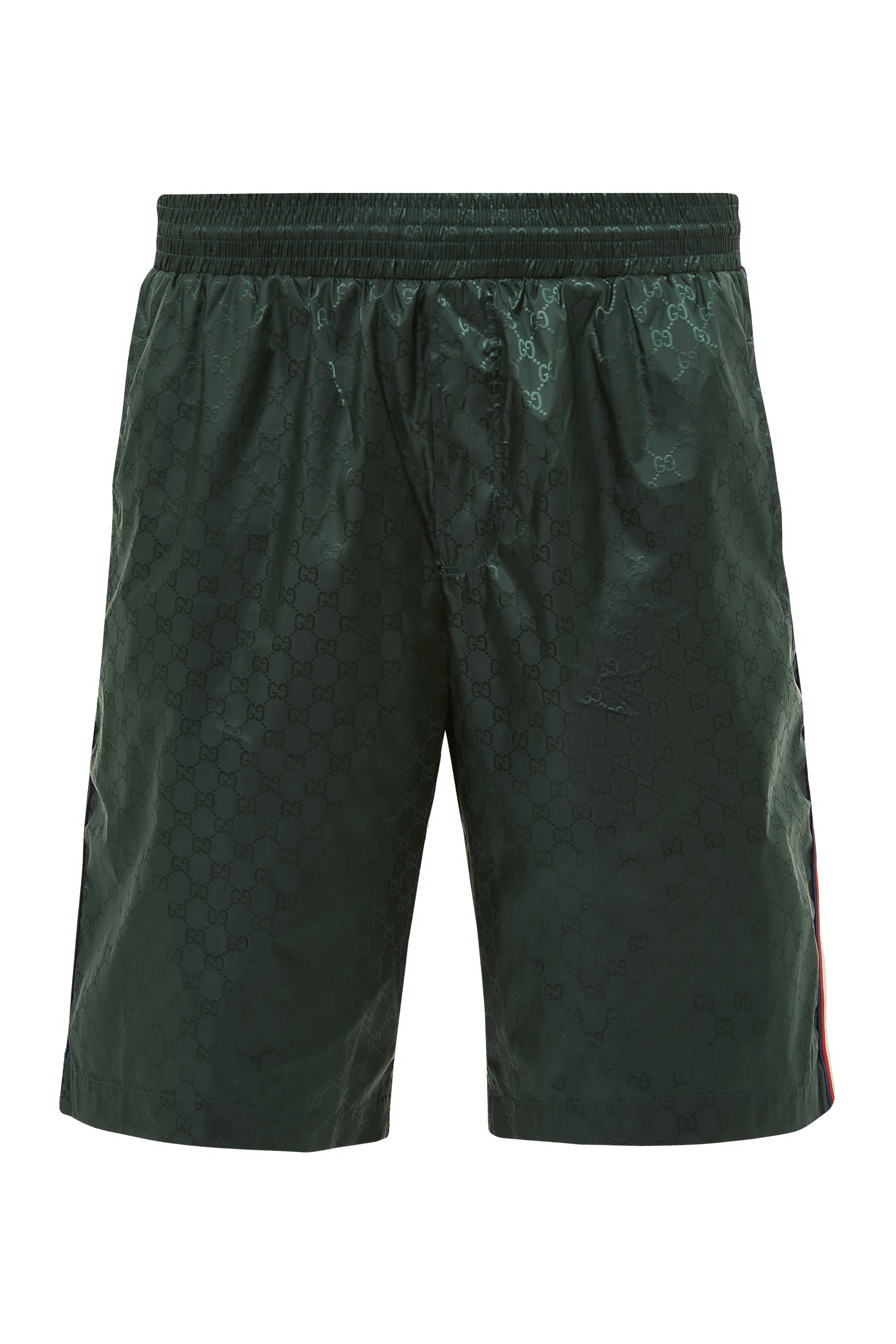GG Nylon Jacquard Swim Shorts