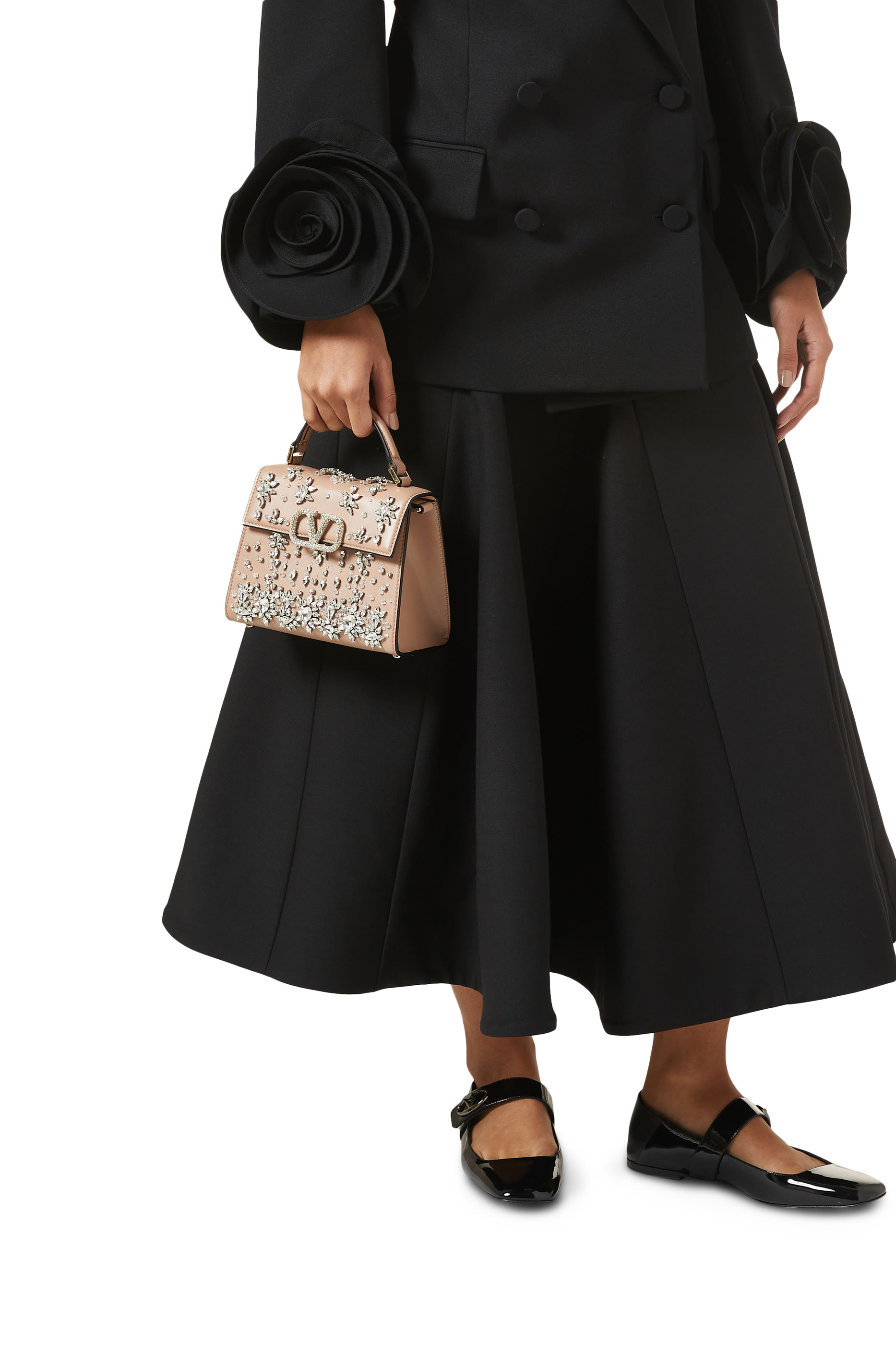 VSling Mini Embroidered Handbag