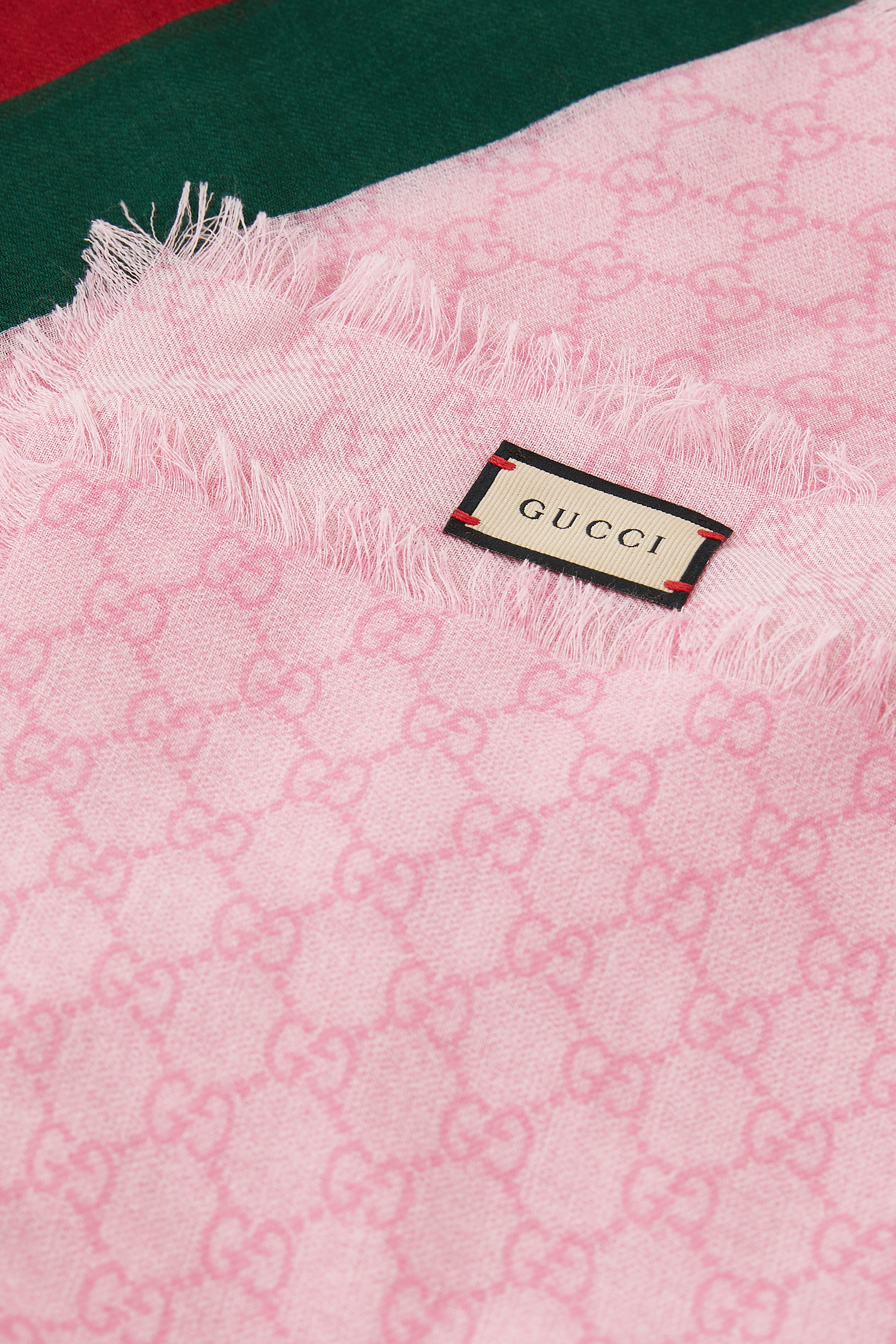 Web Stripe Wool Shawl