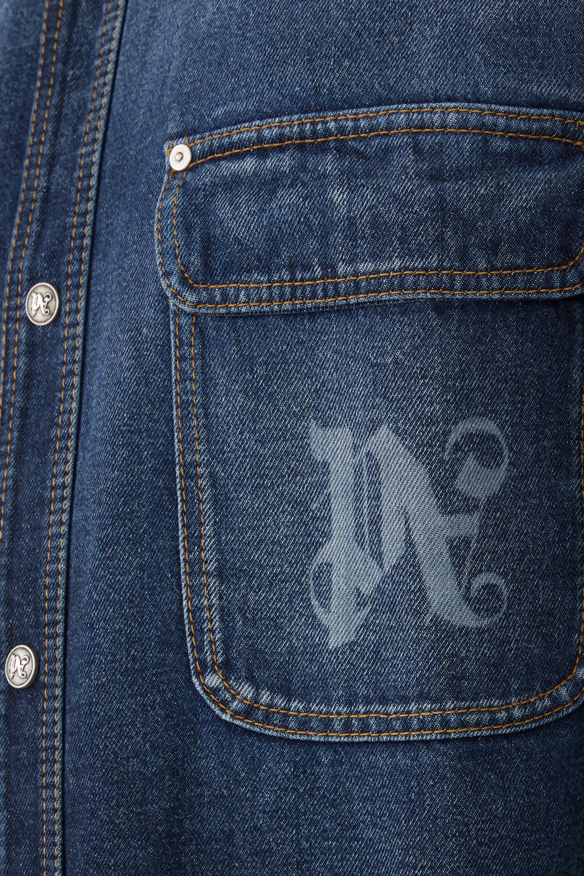  Midnight Monogram Denim Shirt