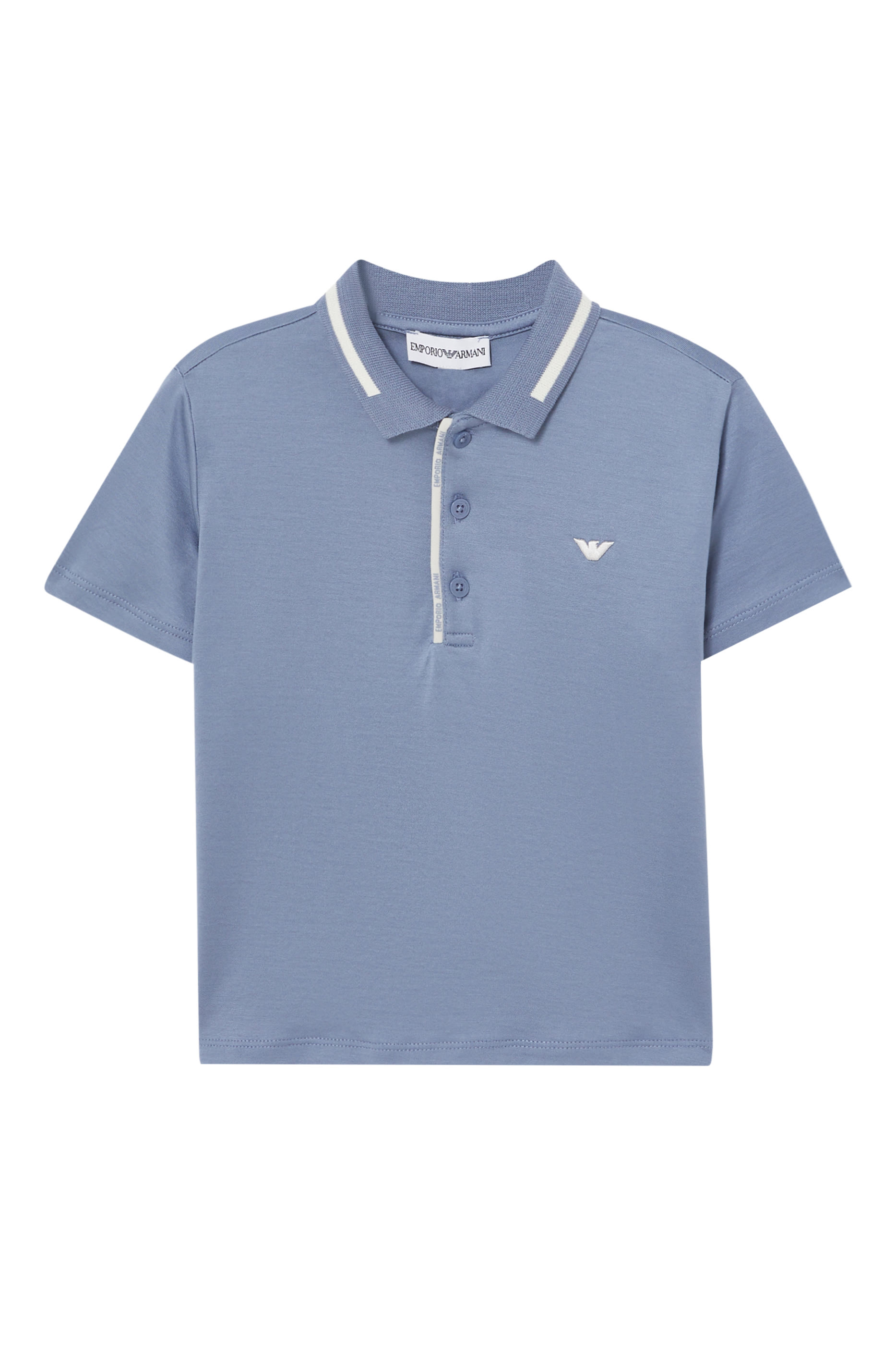 Kids Micro Eagle Logo Polo Shirt 