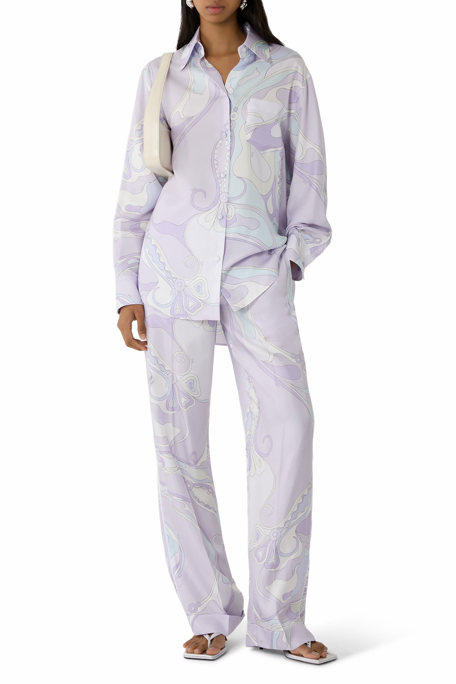 Graphic-Pattern Shirt