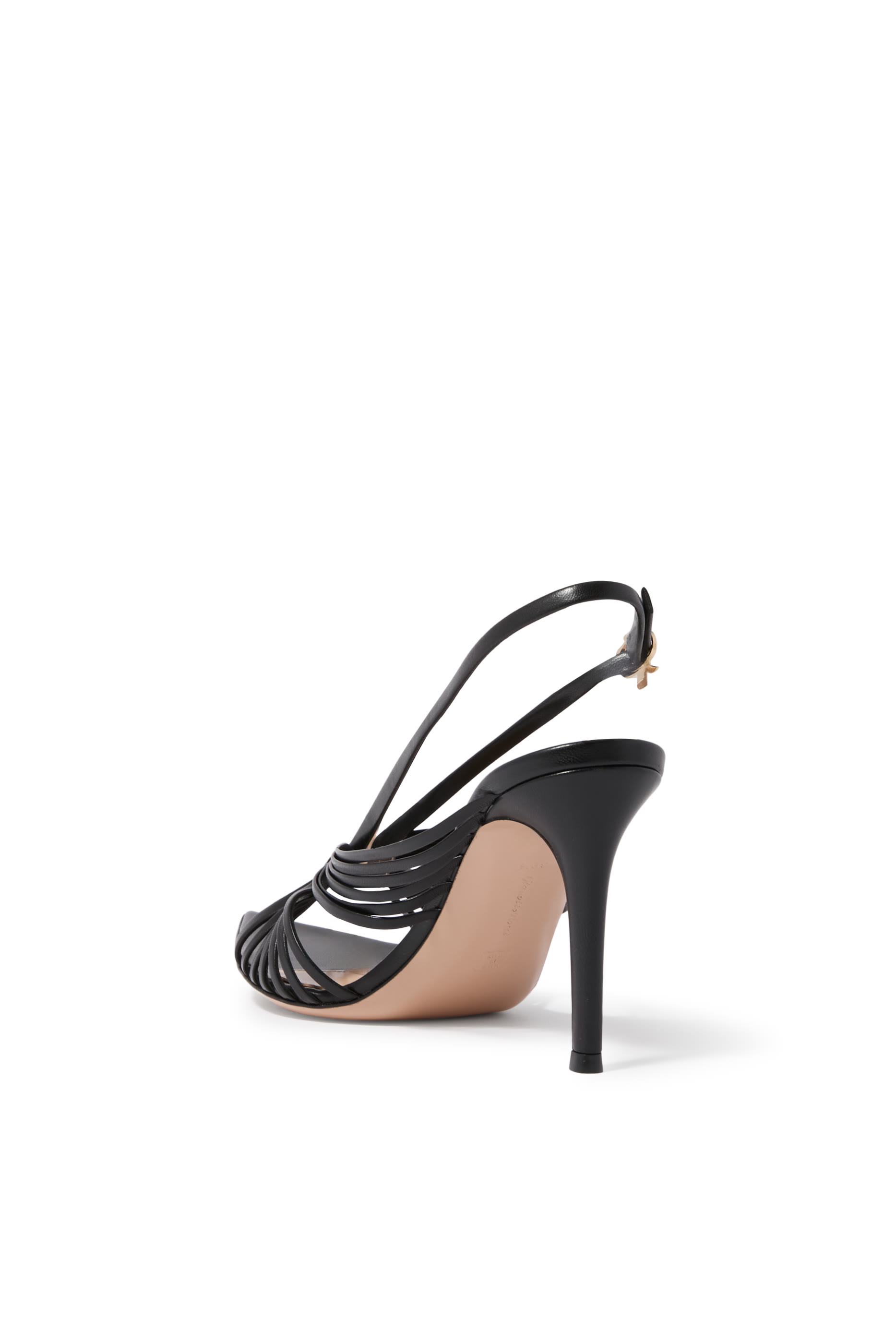 Slingback Leather Sandals 85