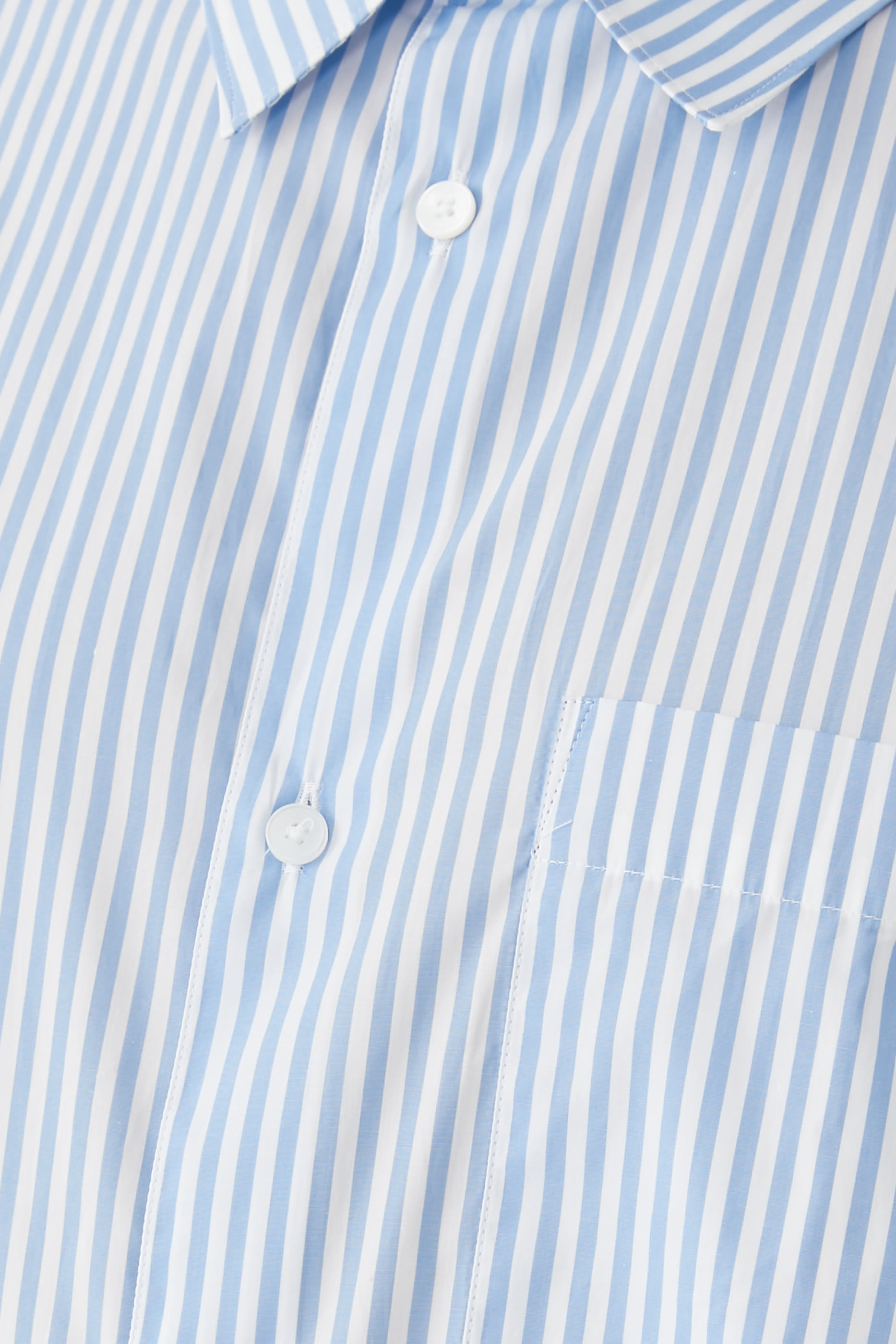 Striped Relaxed Cotton Shirt