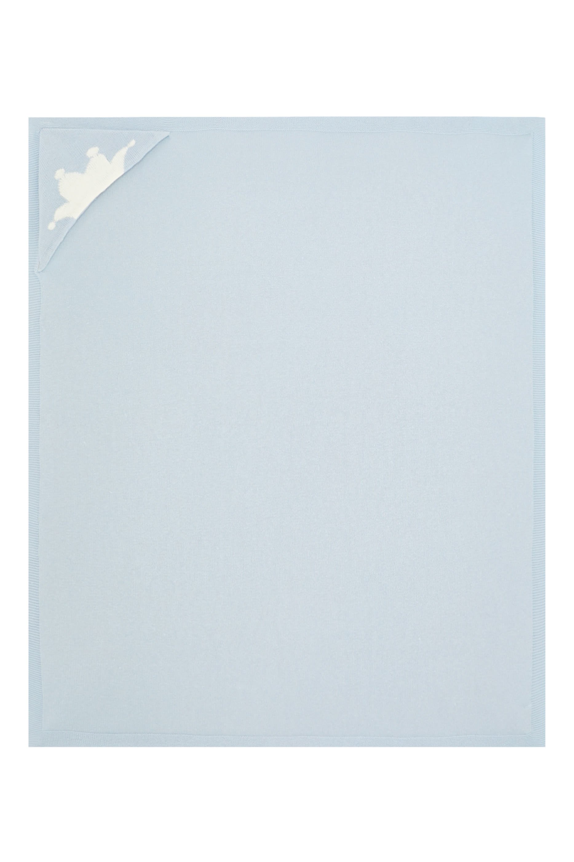 Knitted Crown Blanket