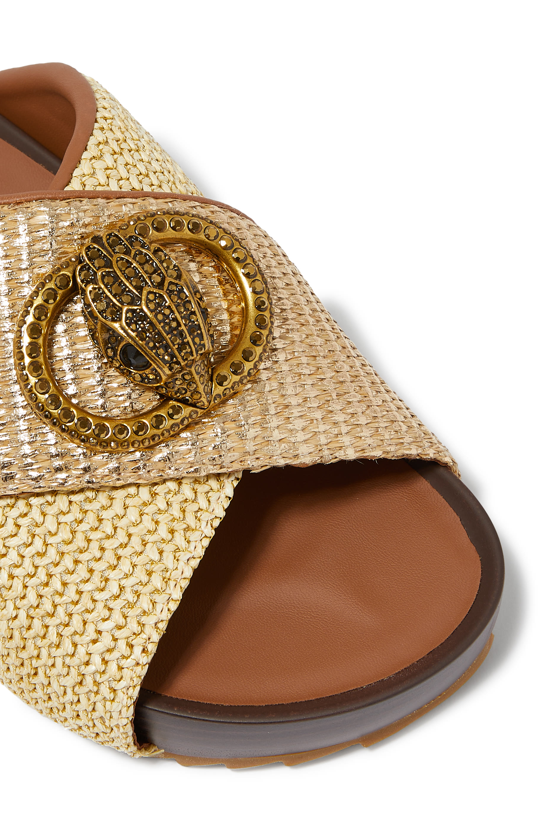 Chelsea Cross Strap Slides