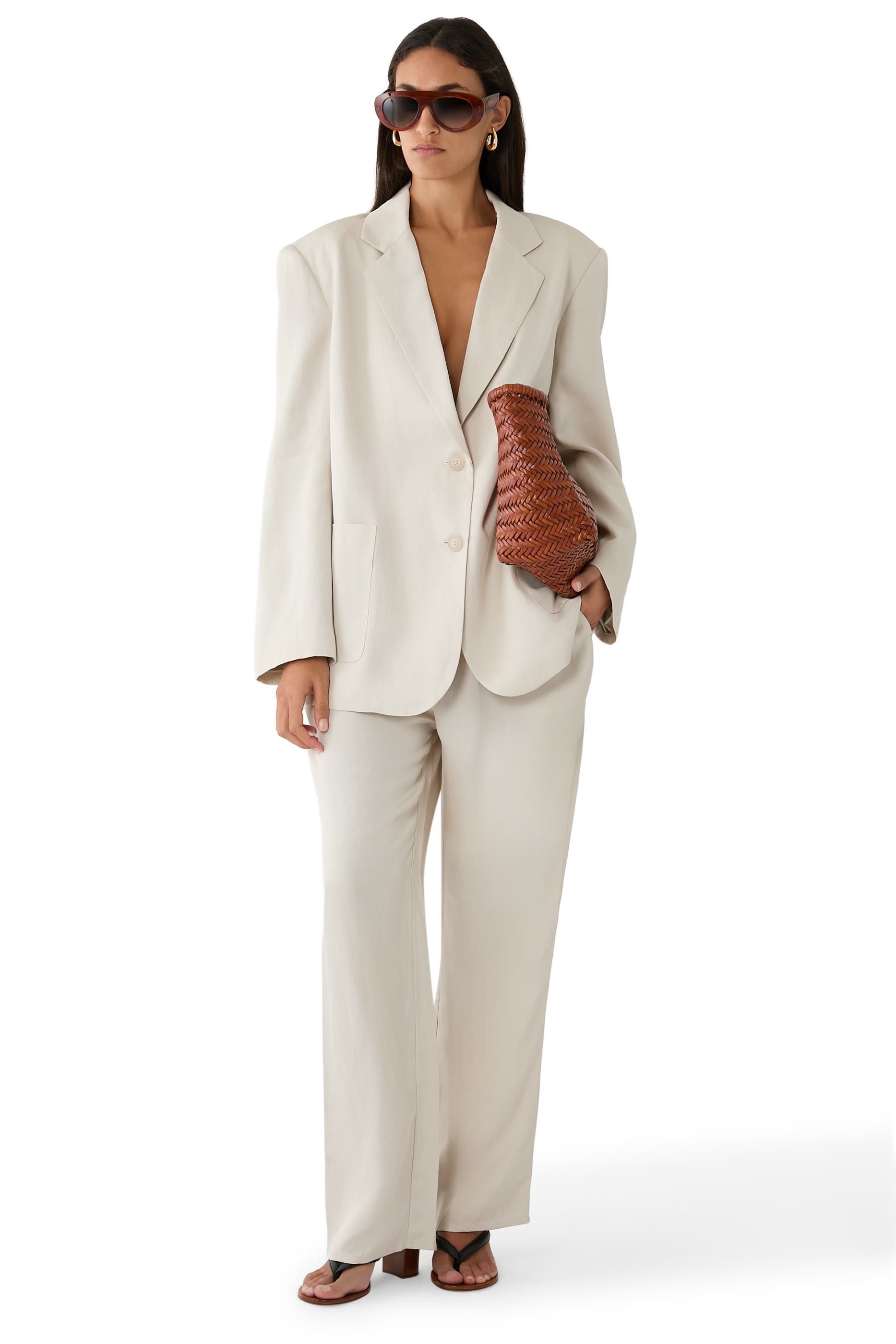 Bruna Linen Soft Blazer