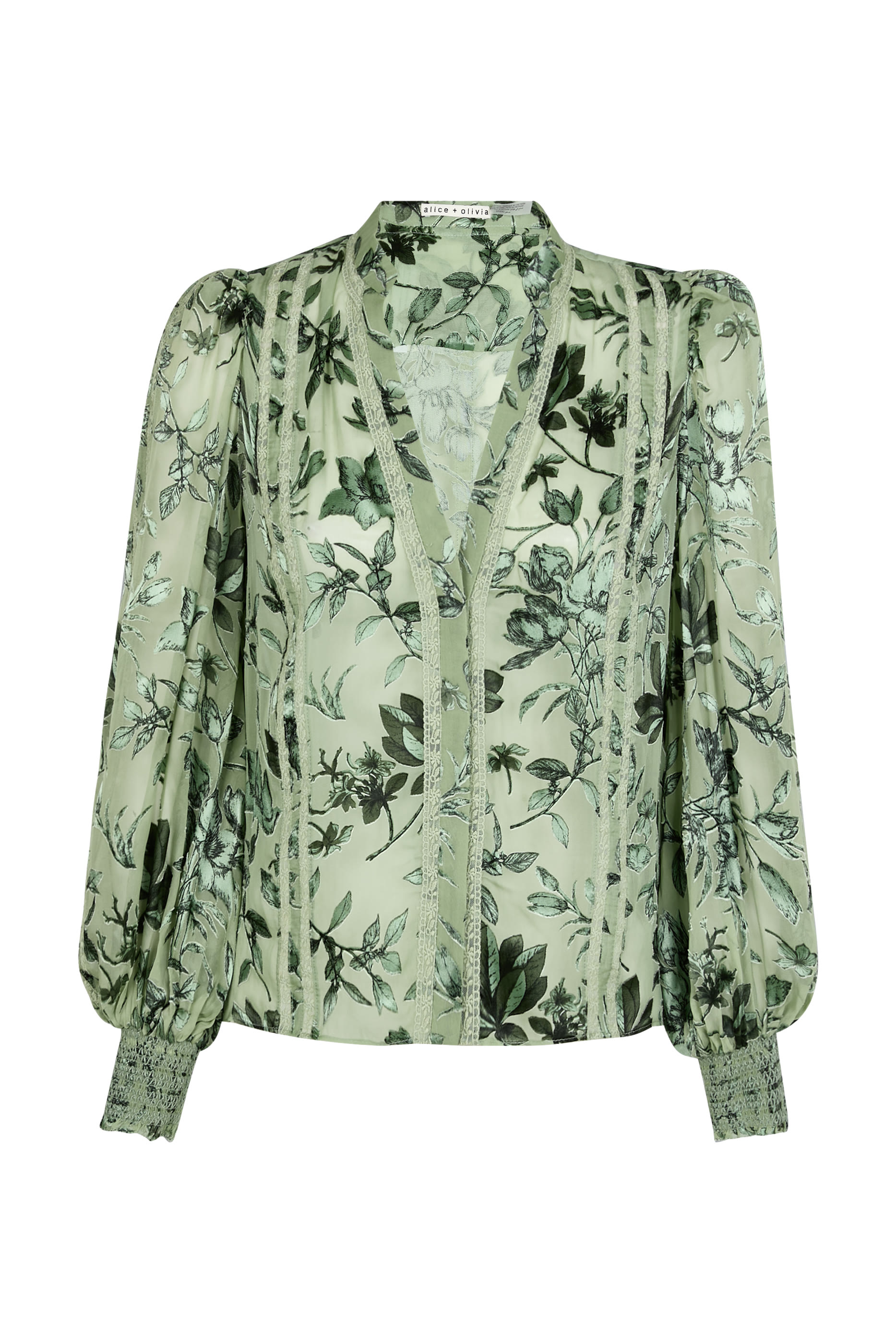 Arlette Burnout Blouse