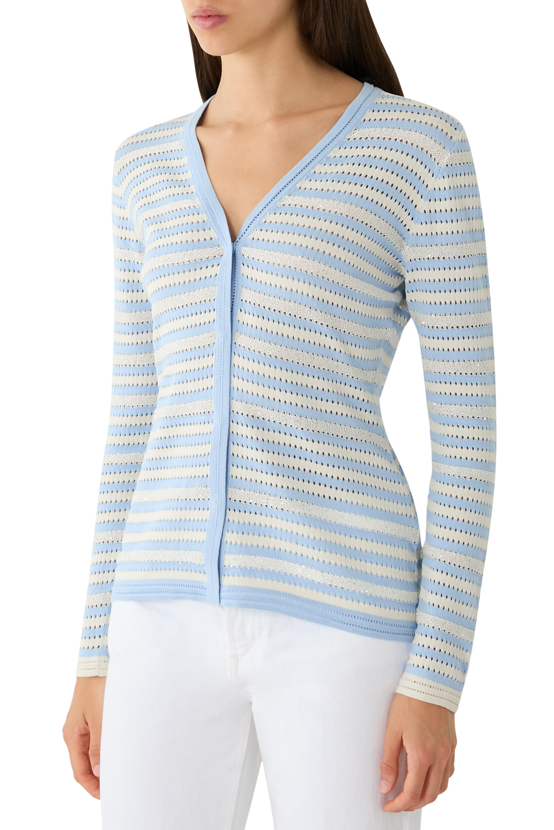 Striped Cardigan