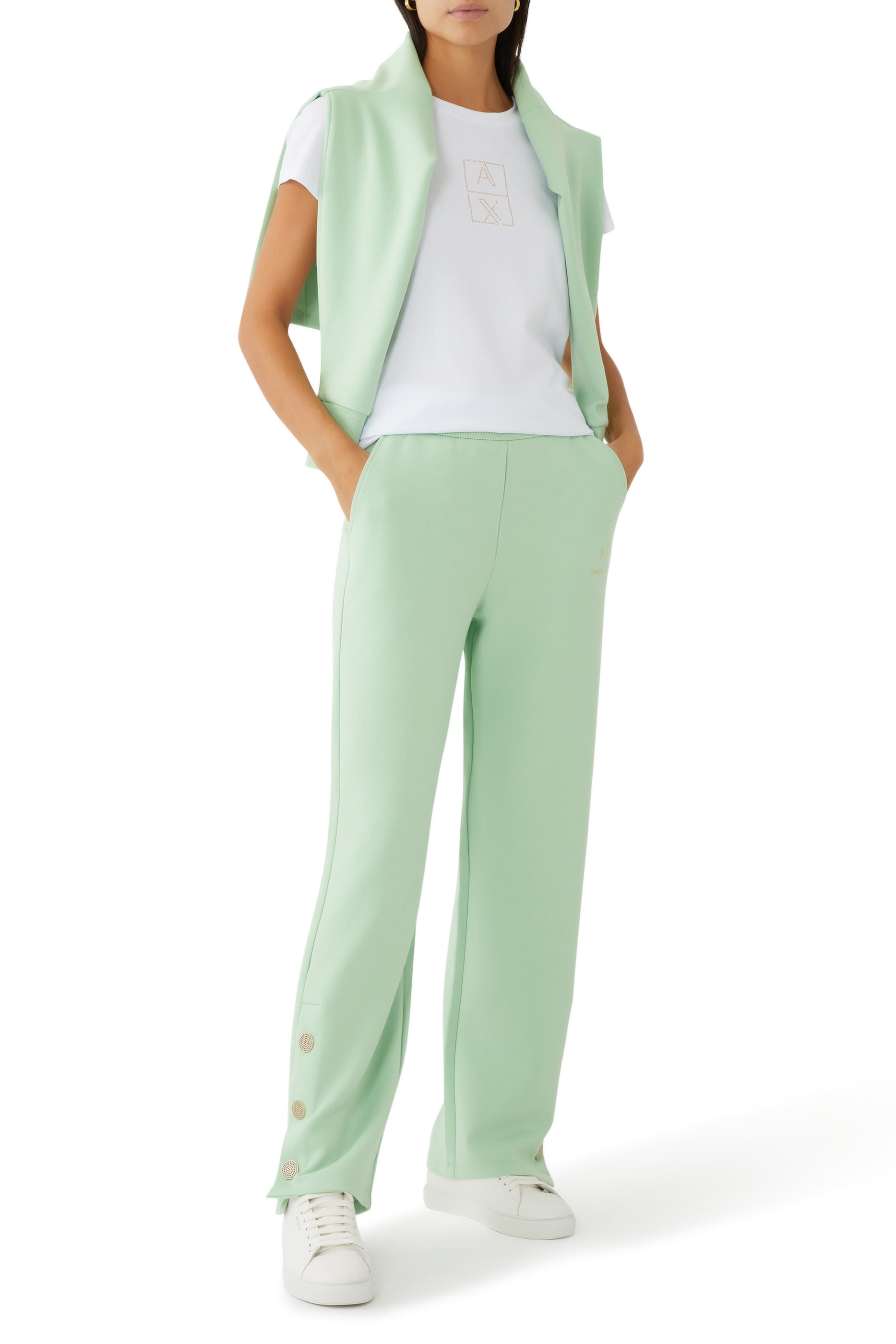 Logo Slim Fit T-Shirt in Stretch Cotton Jersey