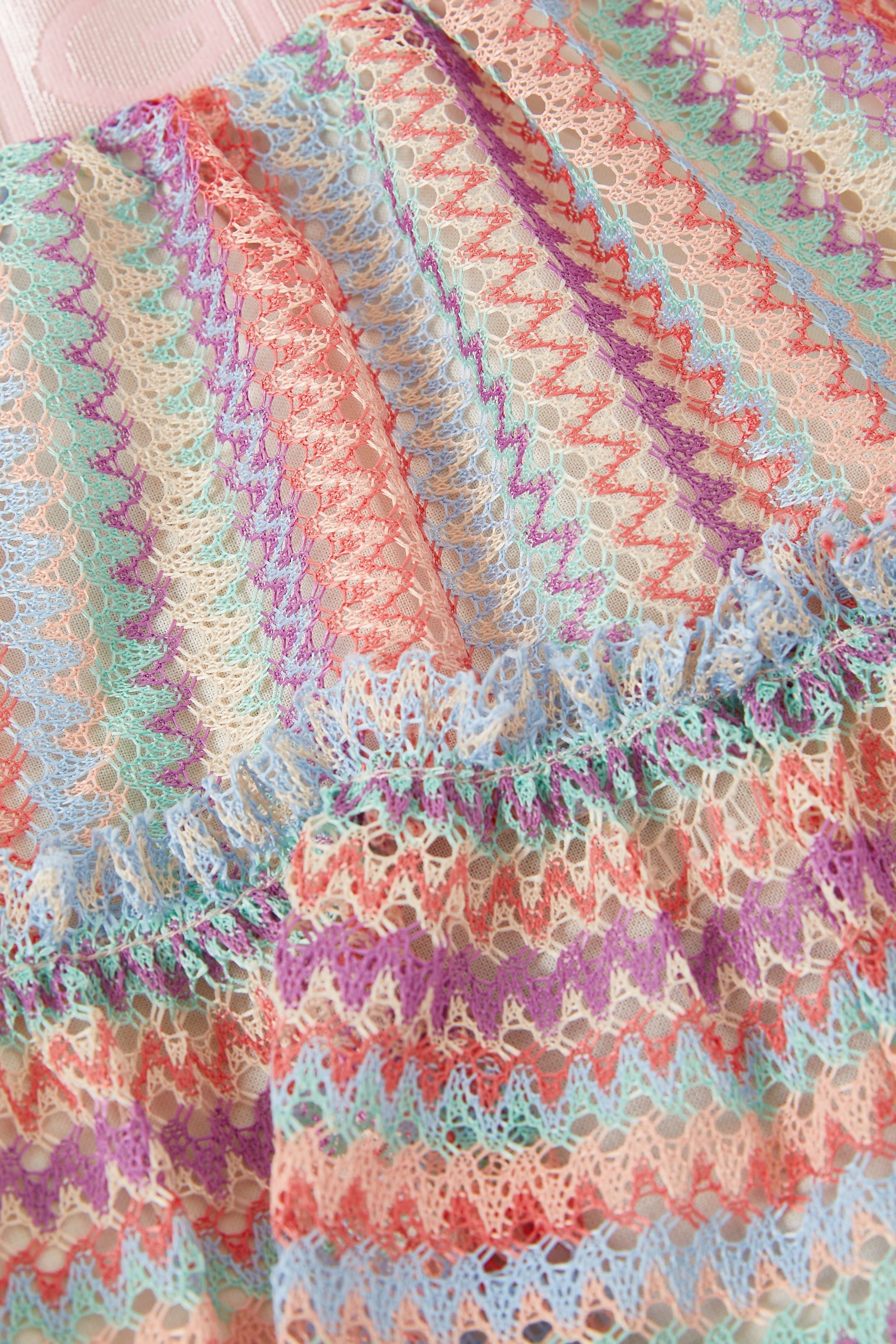 Kids Woven Zig-Zag Skirt