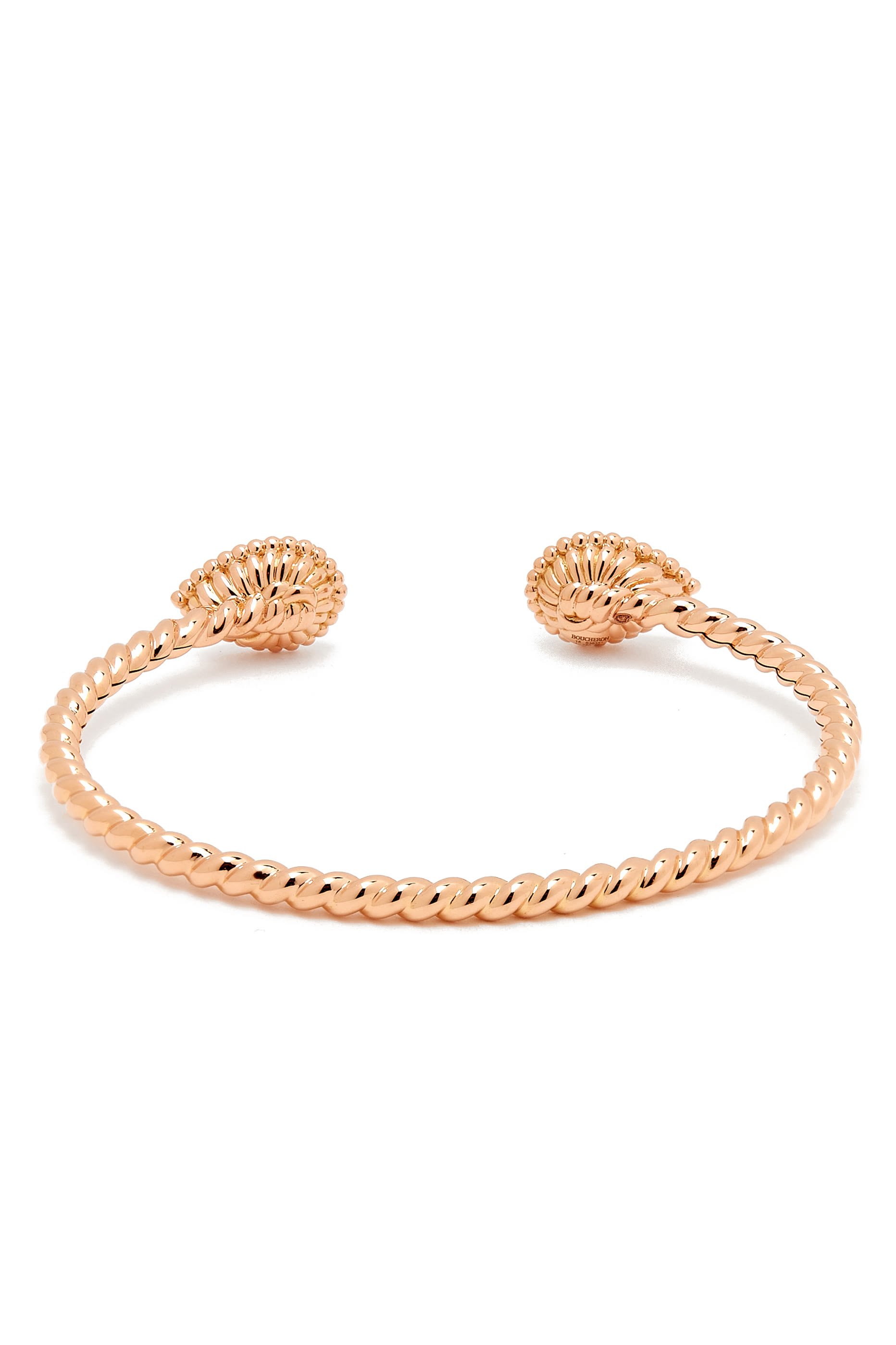 Serpent Boheme Motif Bracelet, 18k Pink Gold, Quartz & Diamonds