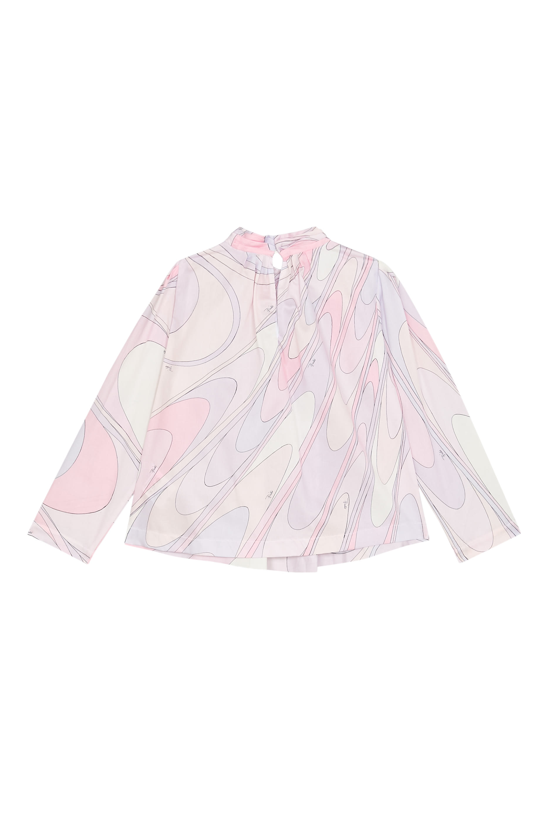 Kids Marmo Print Shirt