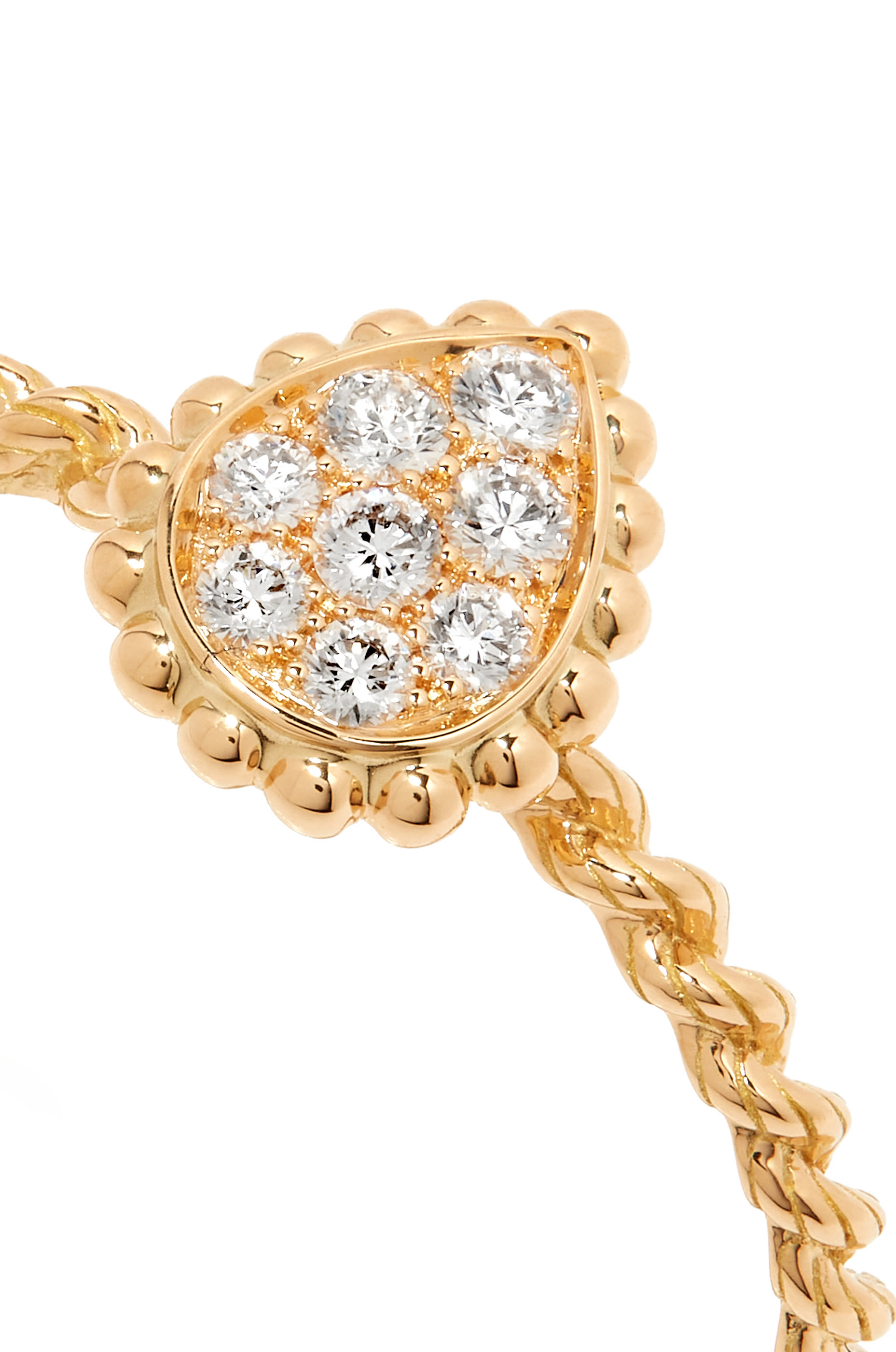 Serpent Boh&egrave;me XS Ring, 18k Yellow Gold & Diamonds