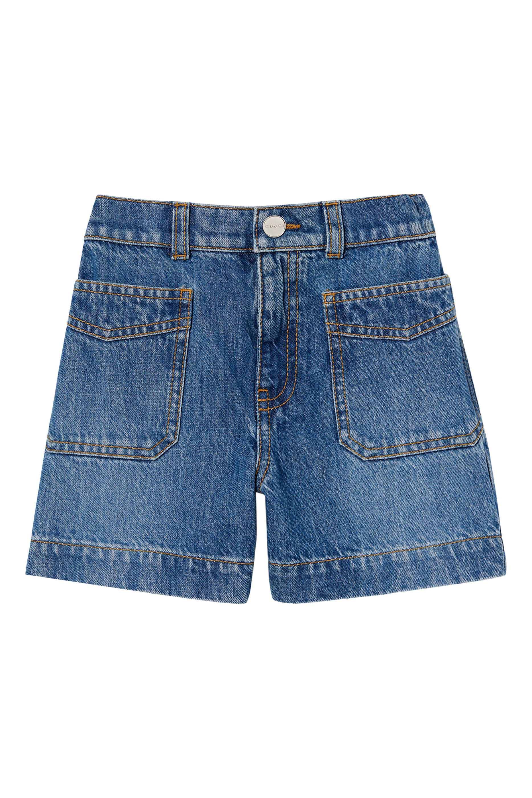 Kids Logo Bleached Shorts