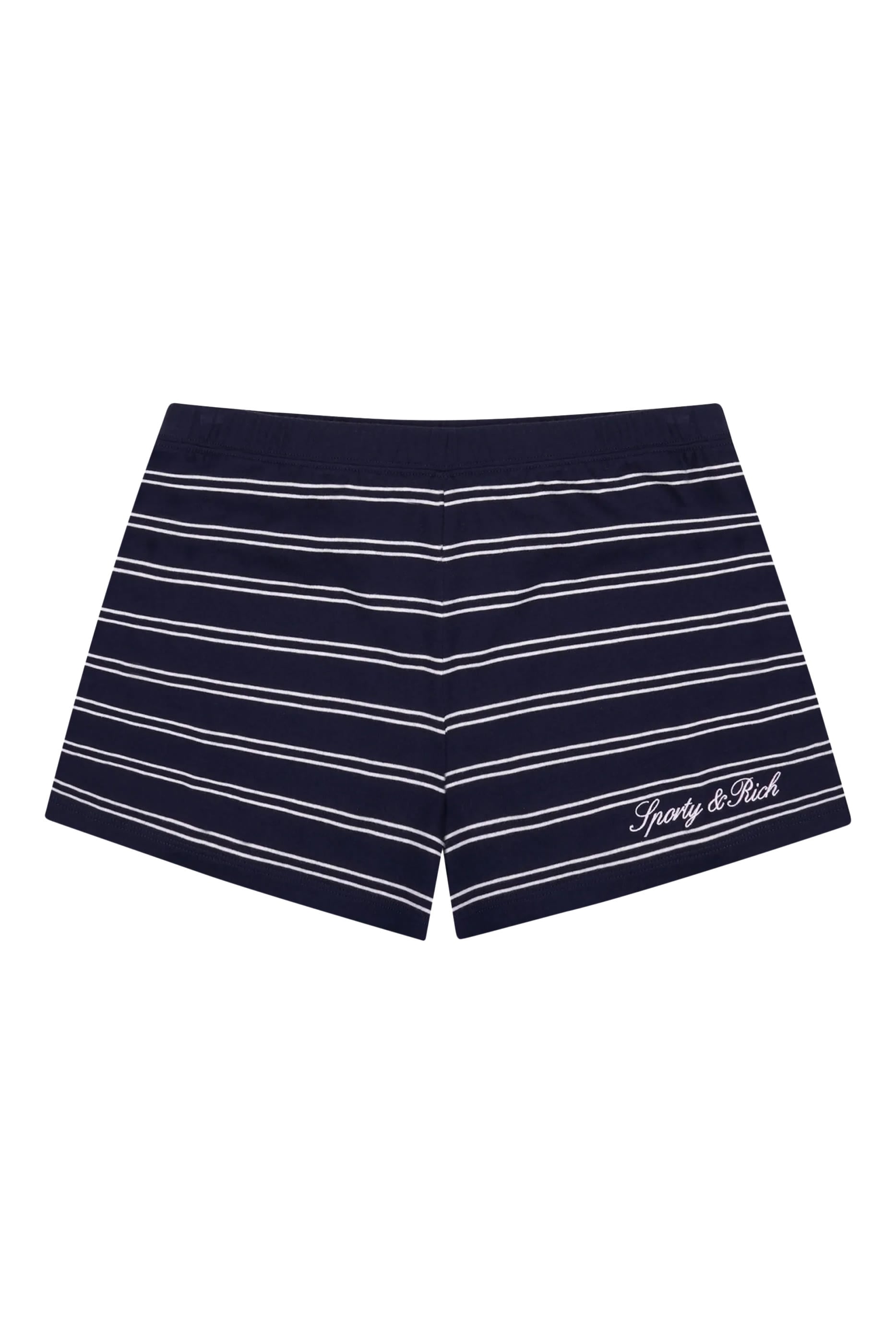 Signature Logo Striped Shorts