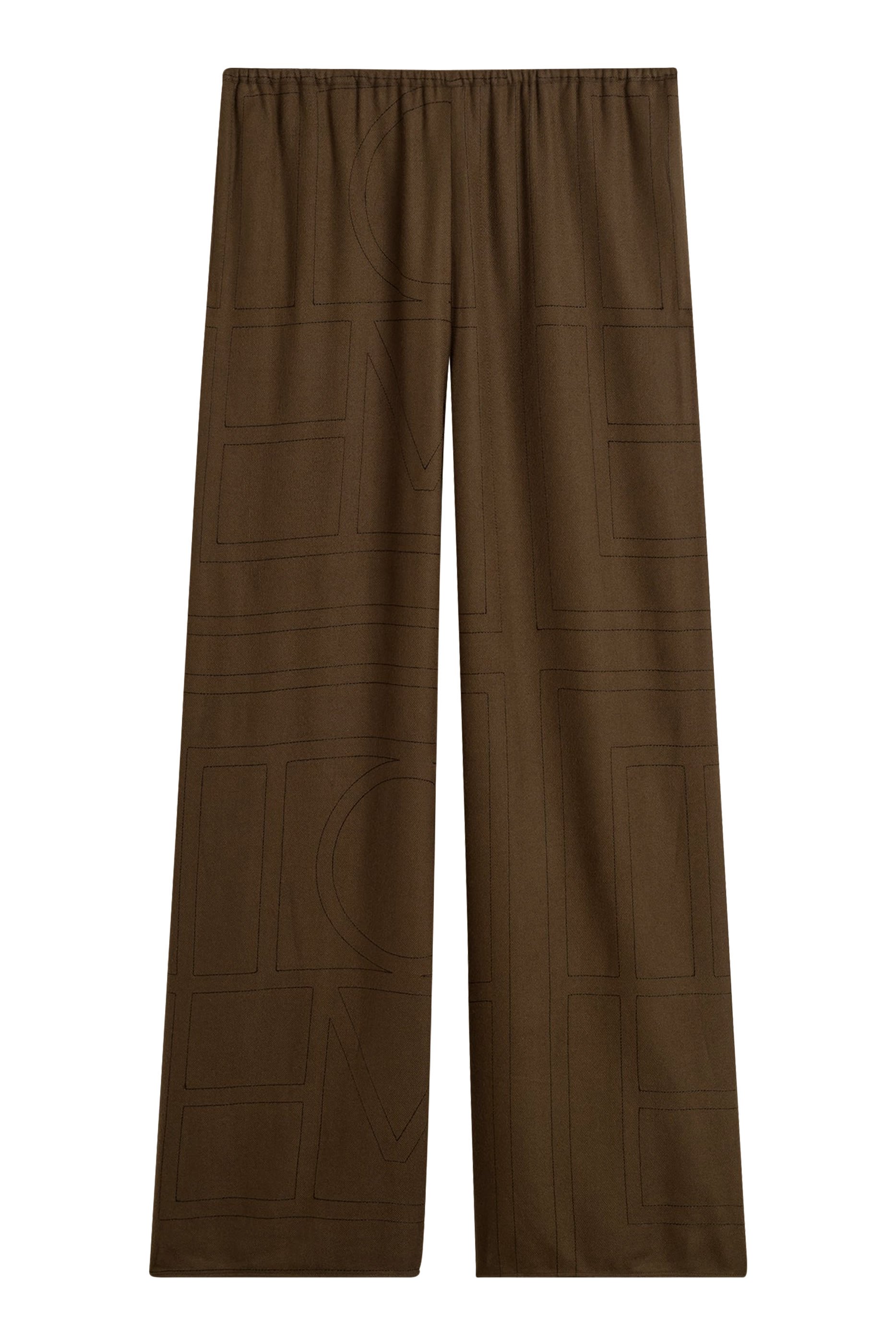 Monogram Flannel PJ Bottoms