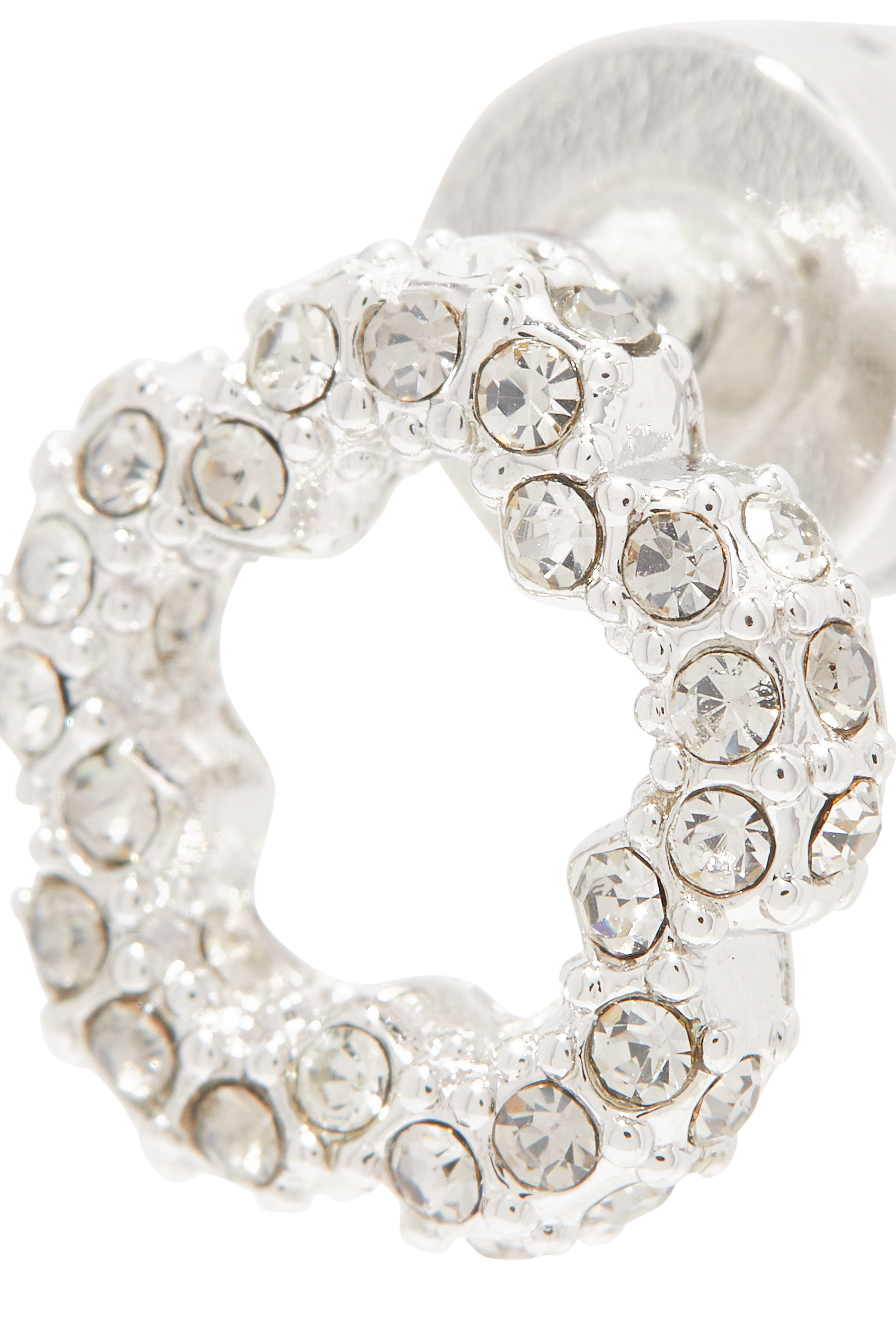 Signature Pave Tea Rose Earrings