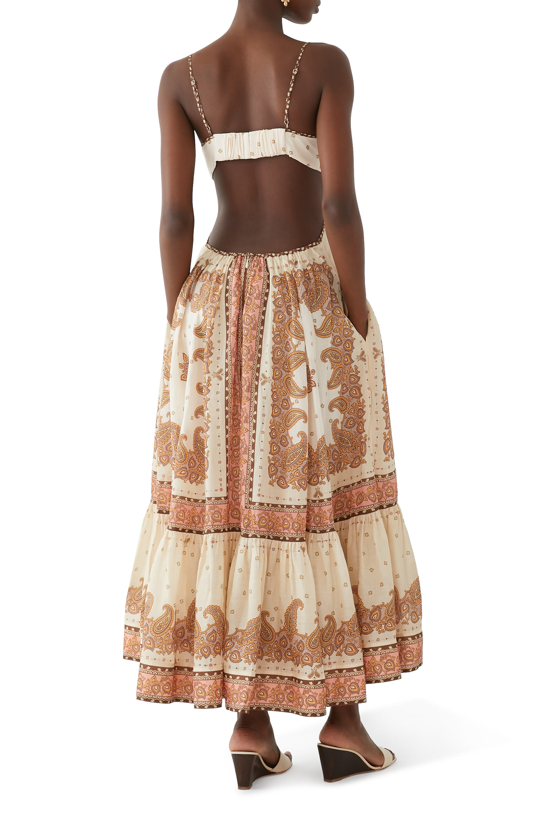 Maxine Plunge Maxi Dress