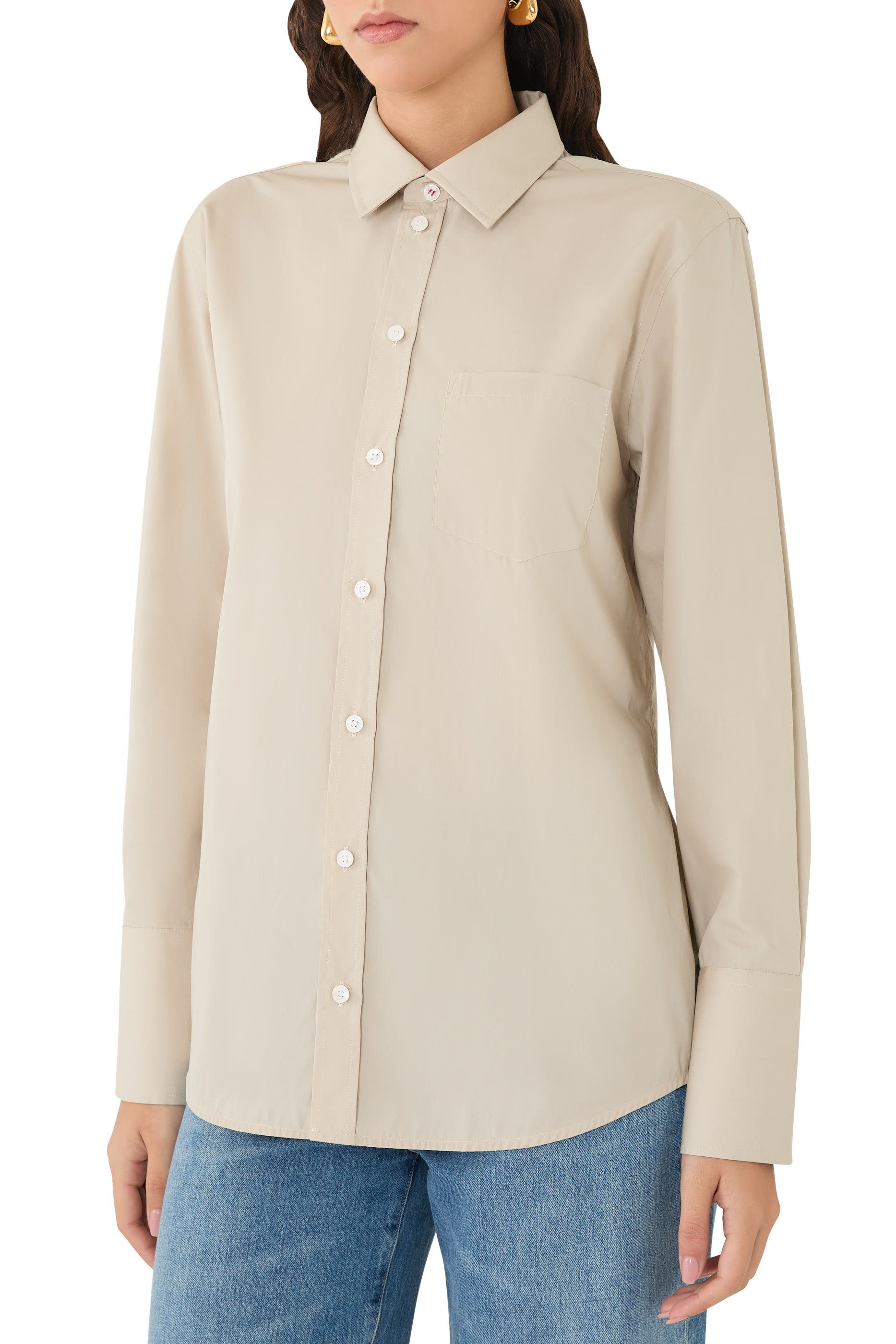 Tab Detail Shirt