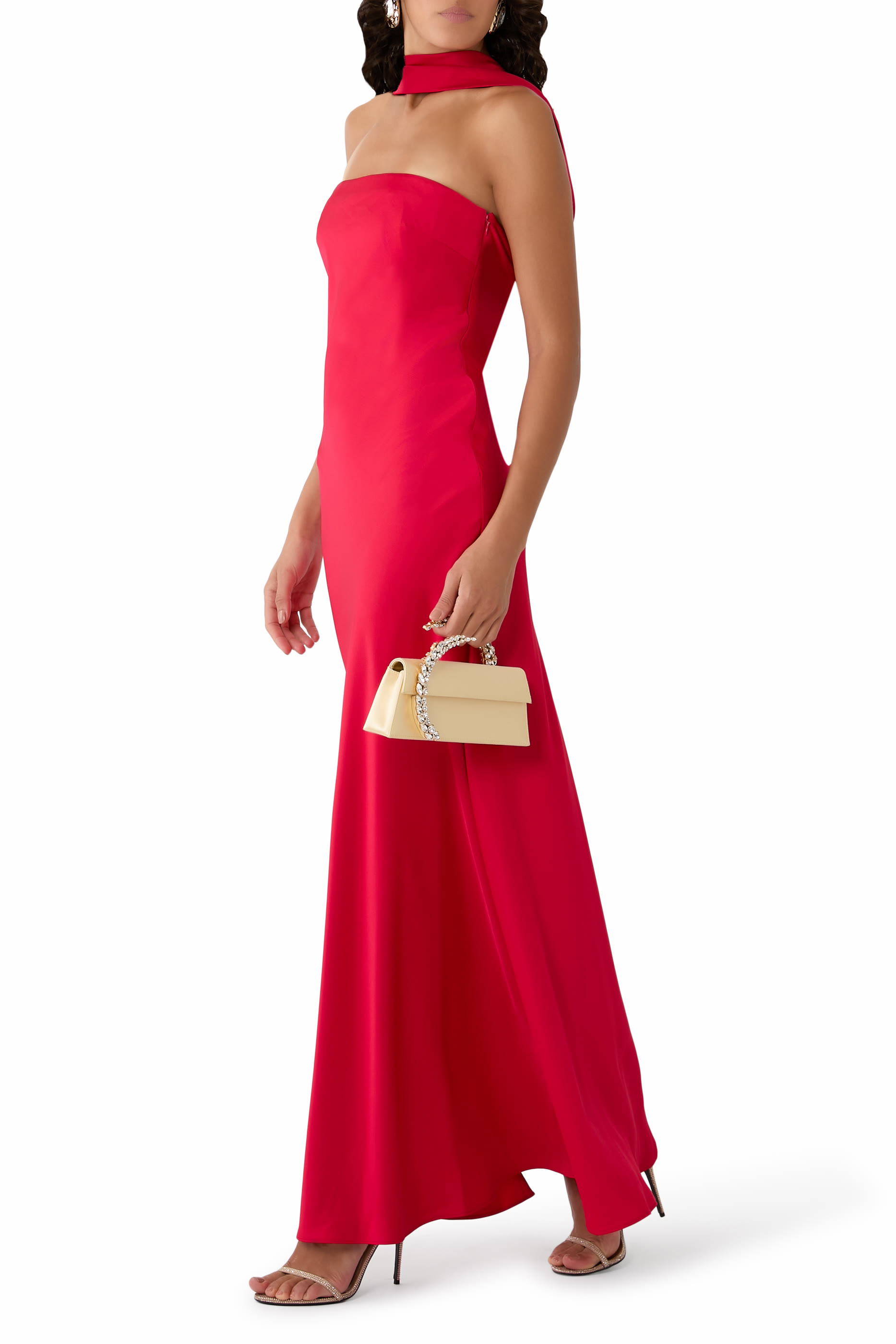 Vali Crepe Gown