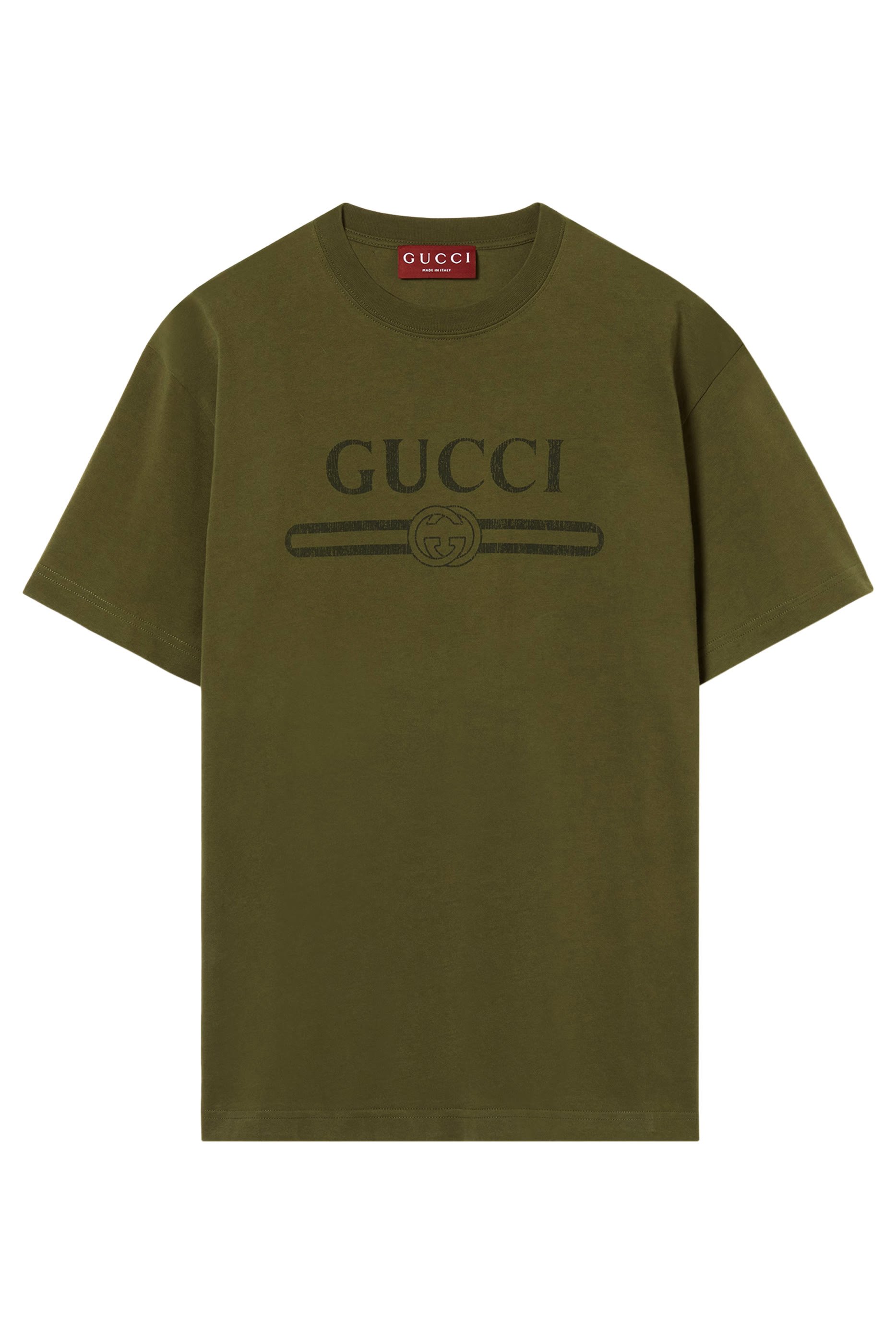 Logo Print Cotton Jersey T-Shirt