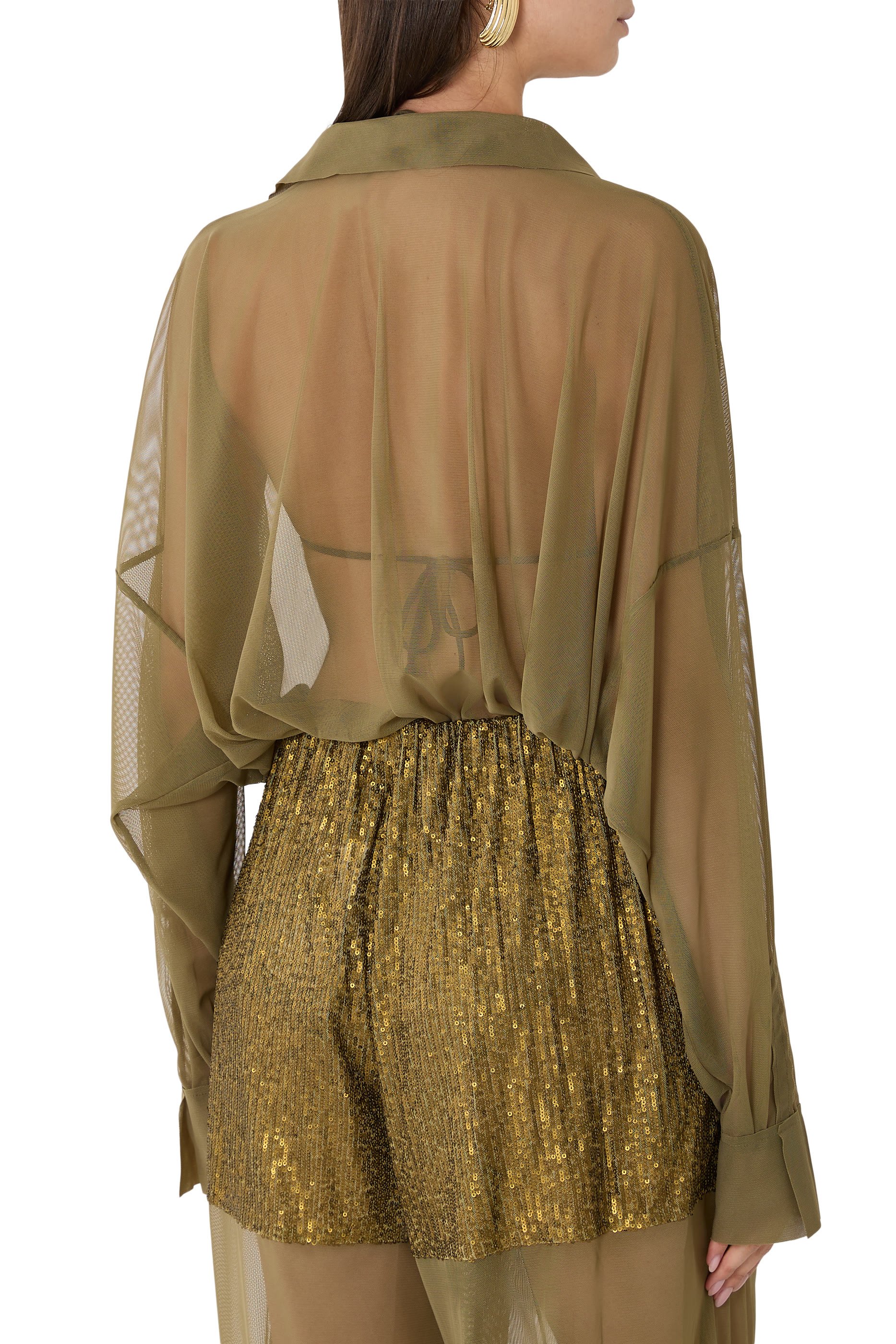 Super Oversized Boyfriend Shirt Bodysuit