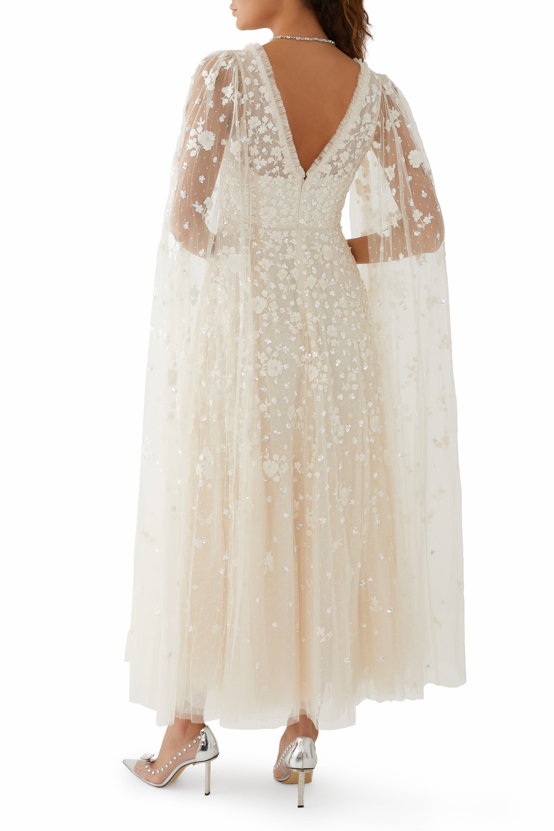 Dahlia Ditsy Ankle Gown