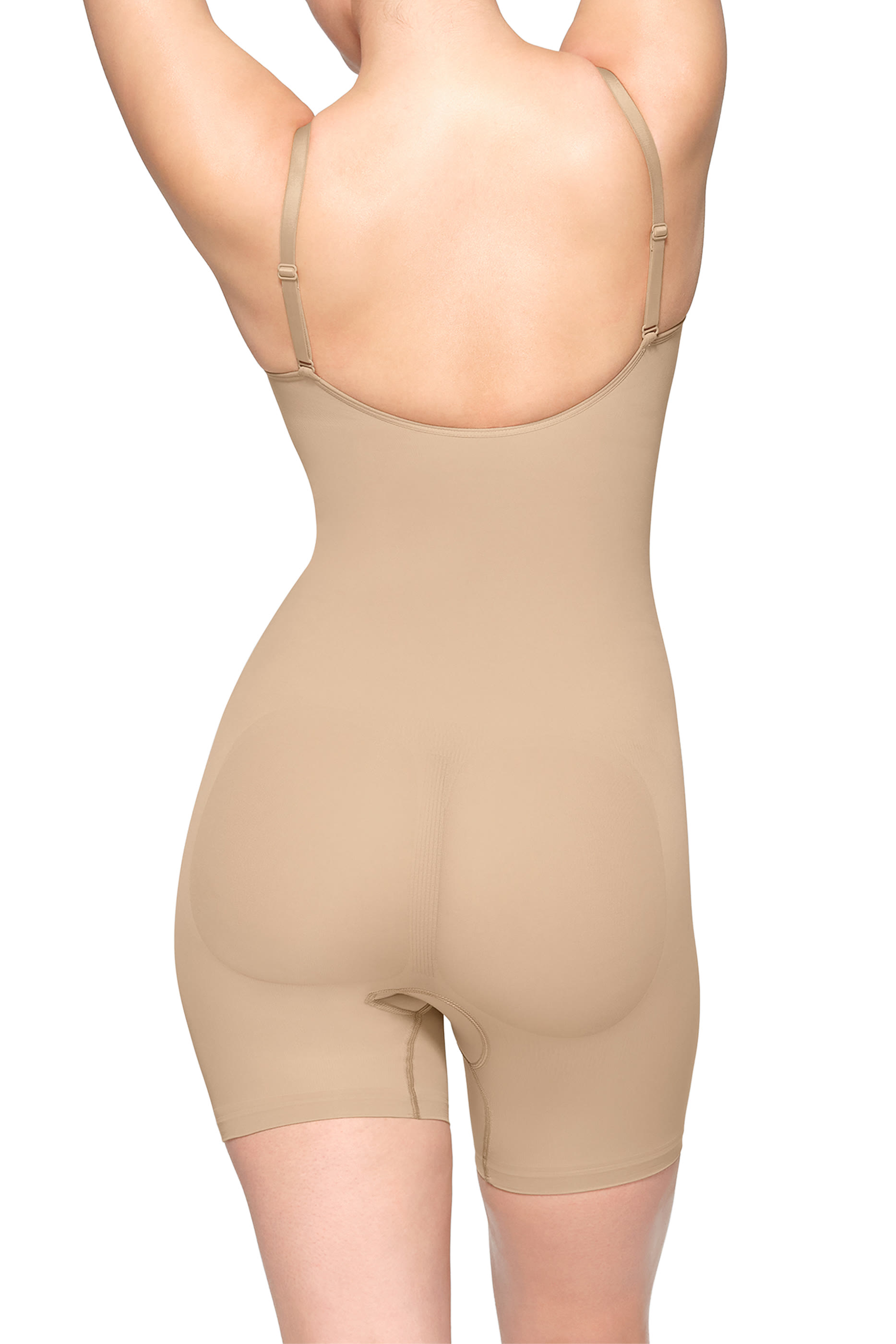  Seamless Sculpt Mid-Thigh Bodysuit 