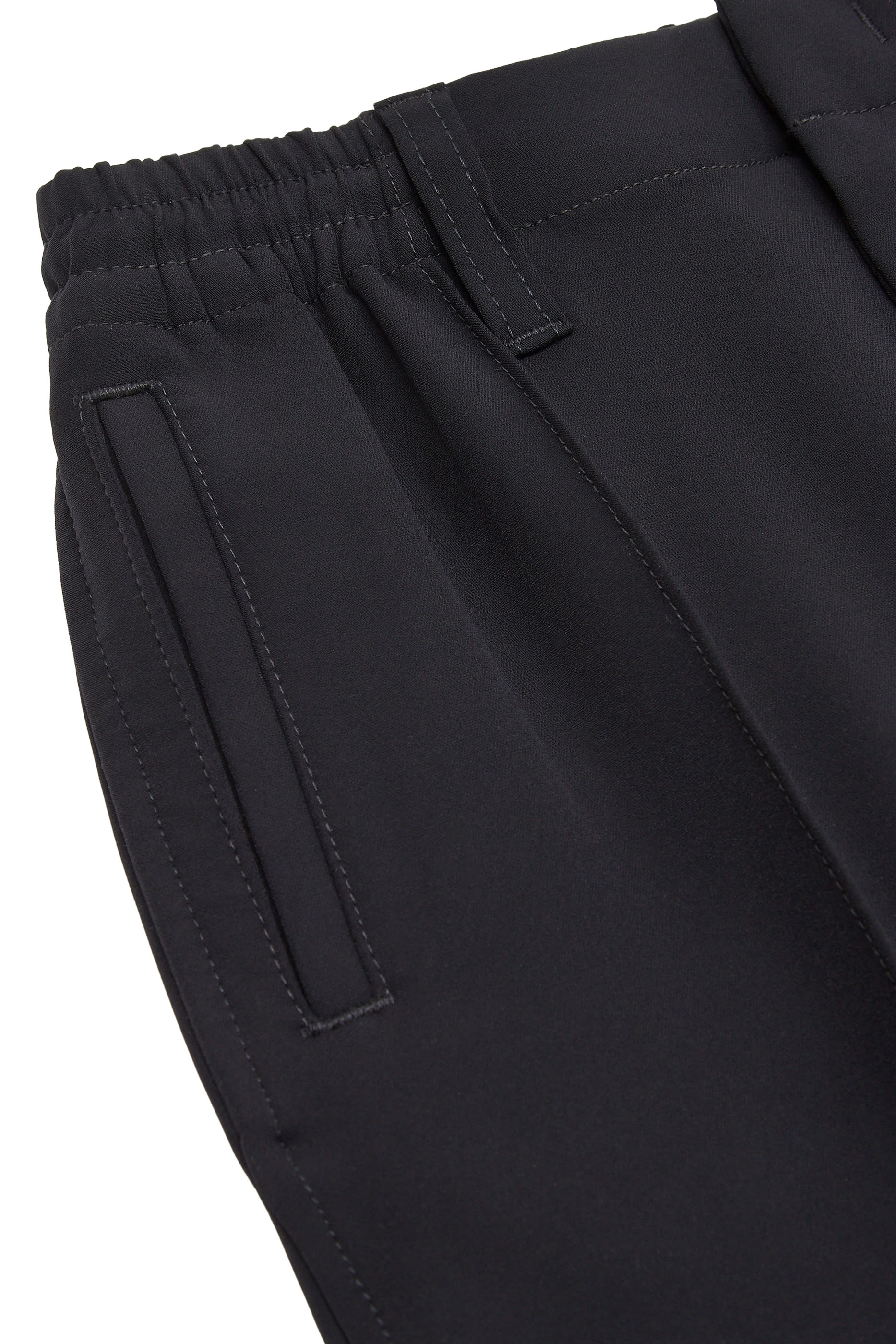 Kids Soft-Touch Nylon Pin-Tuck Jogger Pants