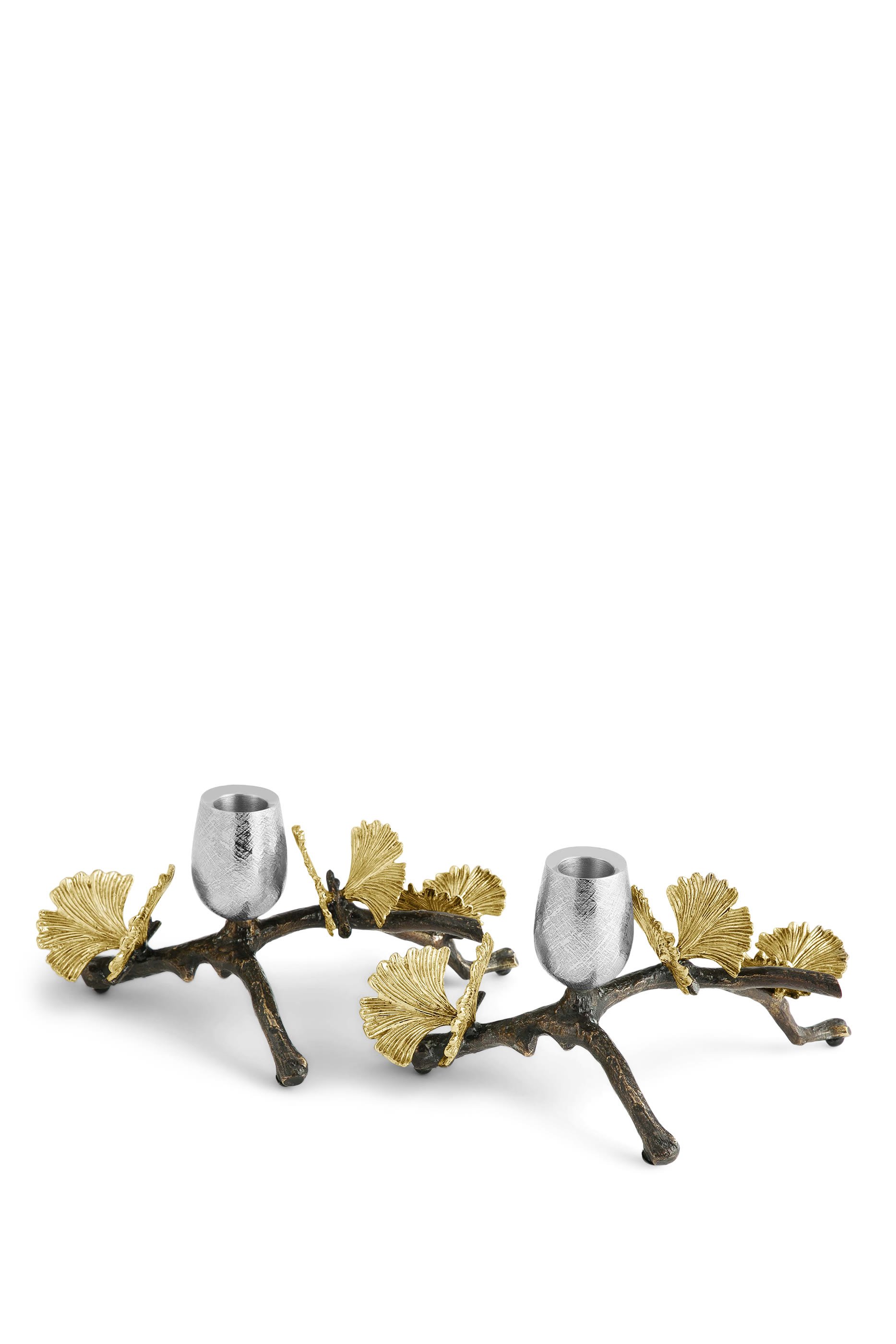 Butterfly Ginkgo Candle Holders