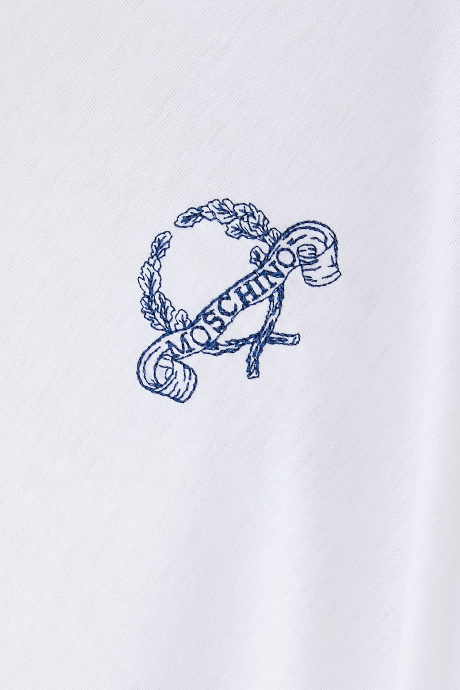 Laurel Crown Logo Cotton Jersey T-Shirt