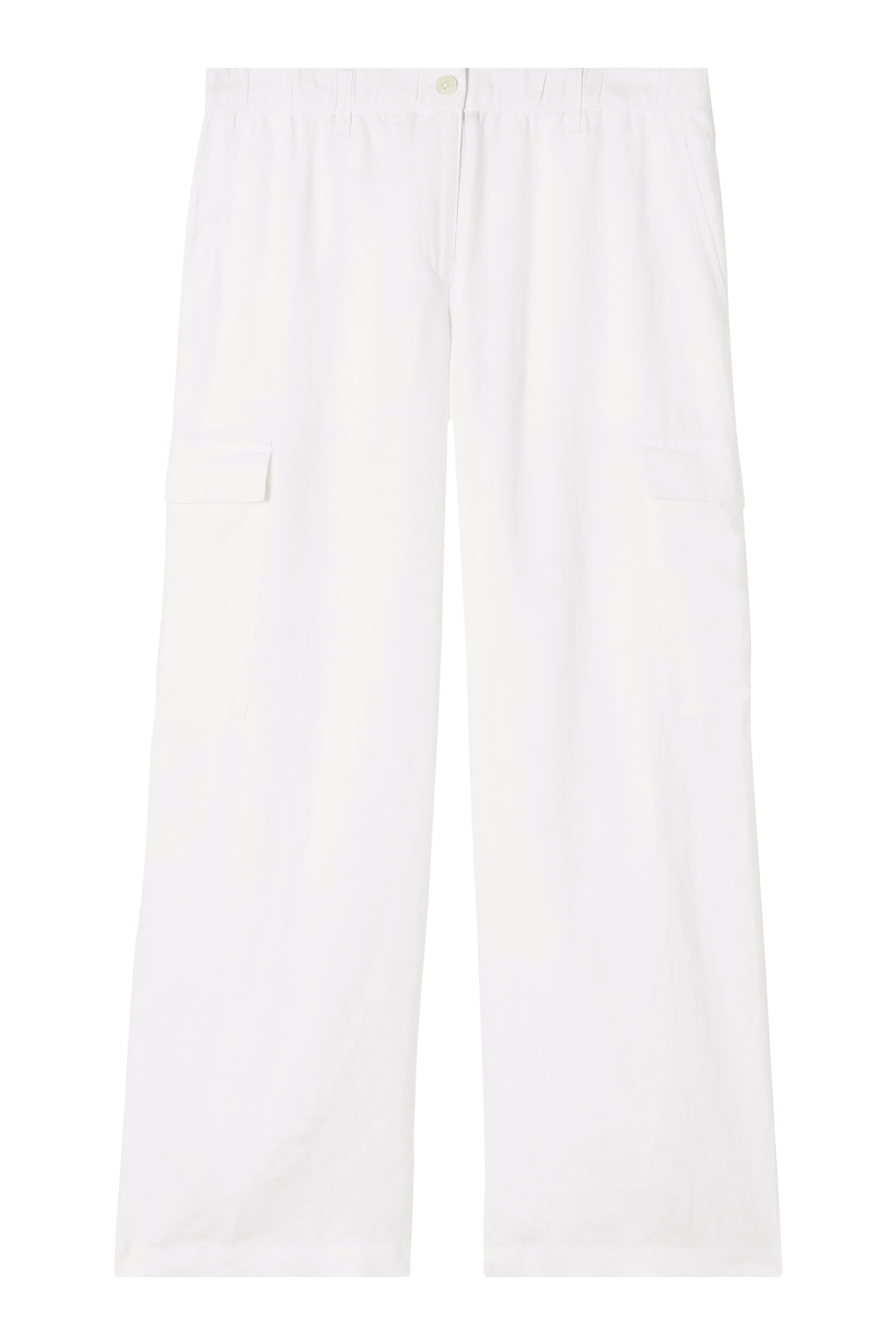 Organic Linen Cargo Pants