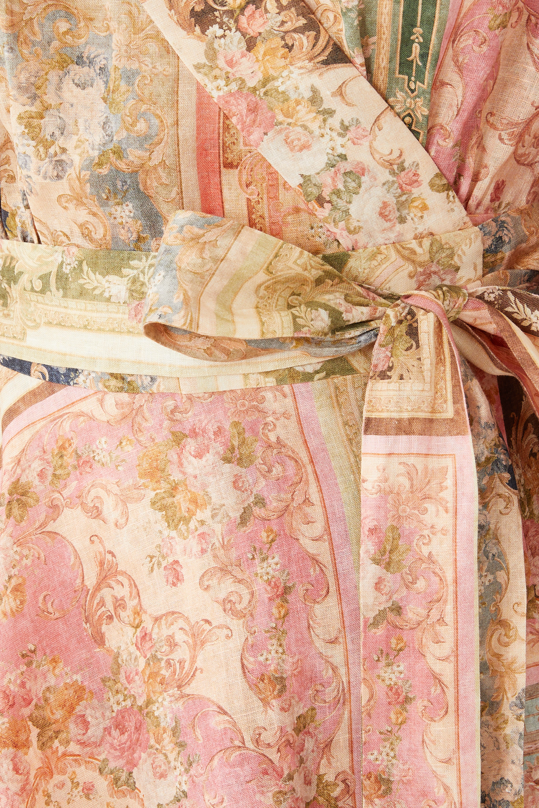 August Wrap Mini Dress