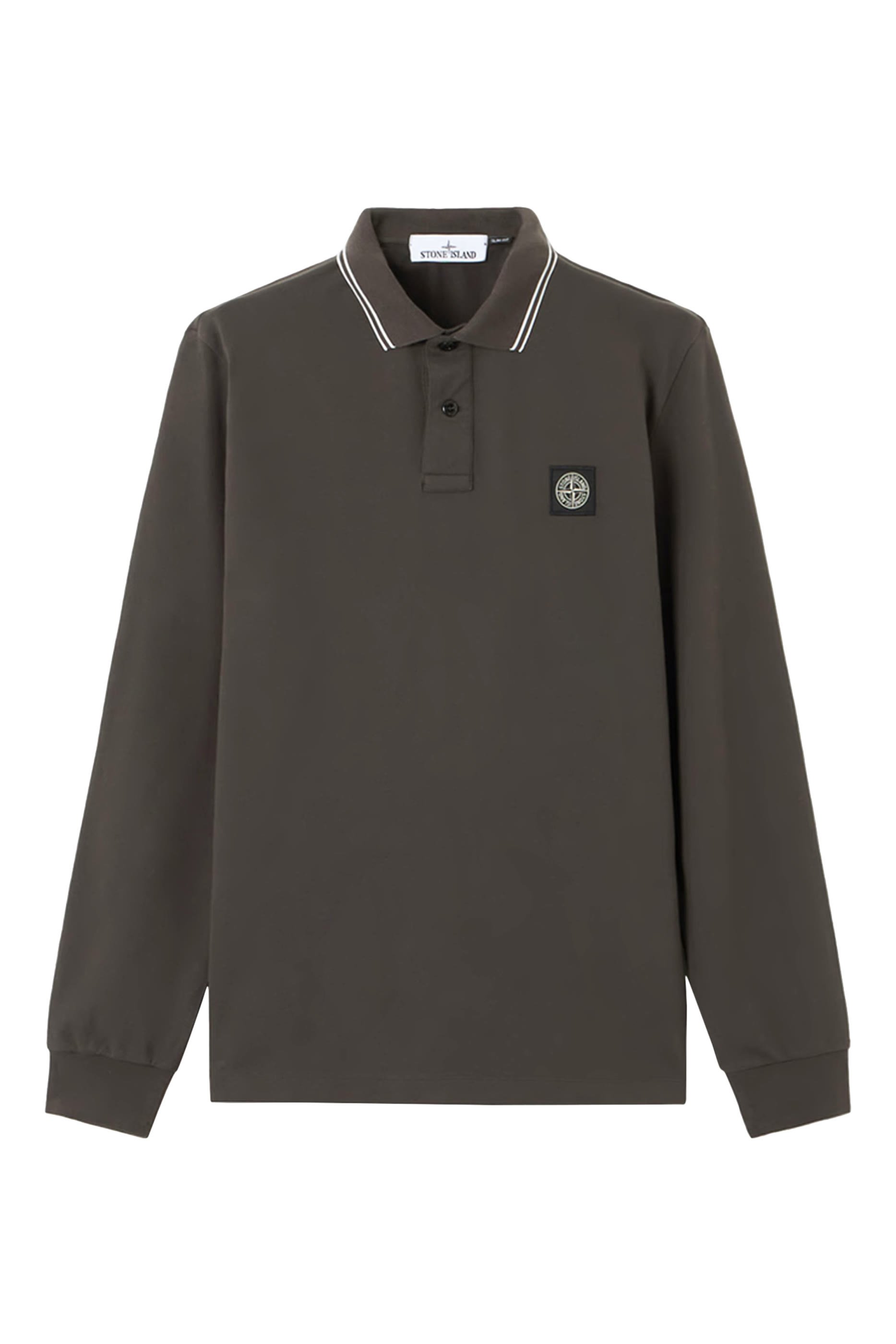  Long-Sleeve Polo Shirt
