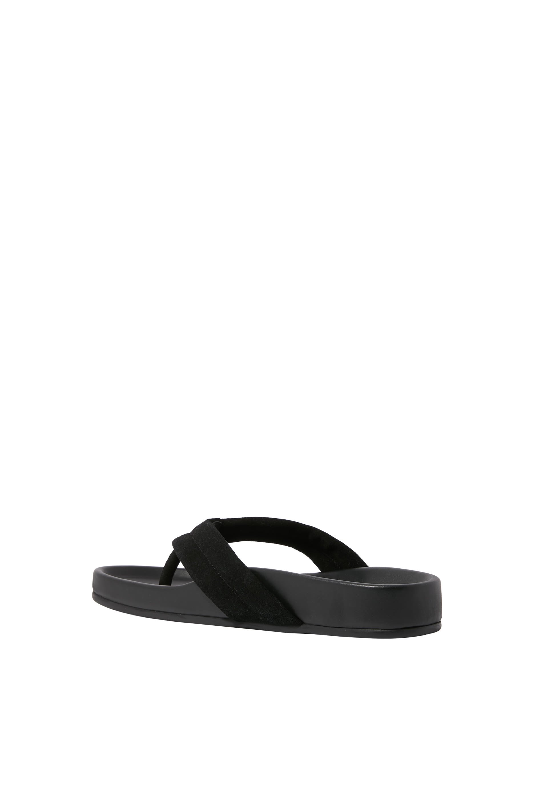 Suede Stitch Detail 40 Thong Slides 