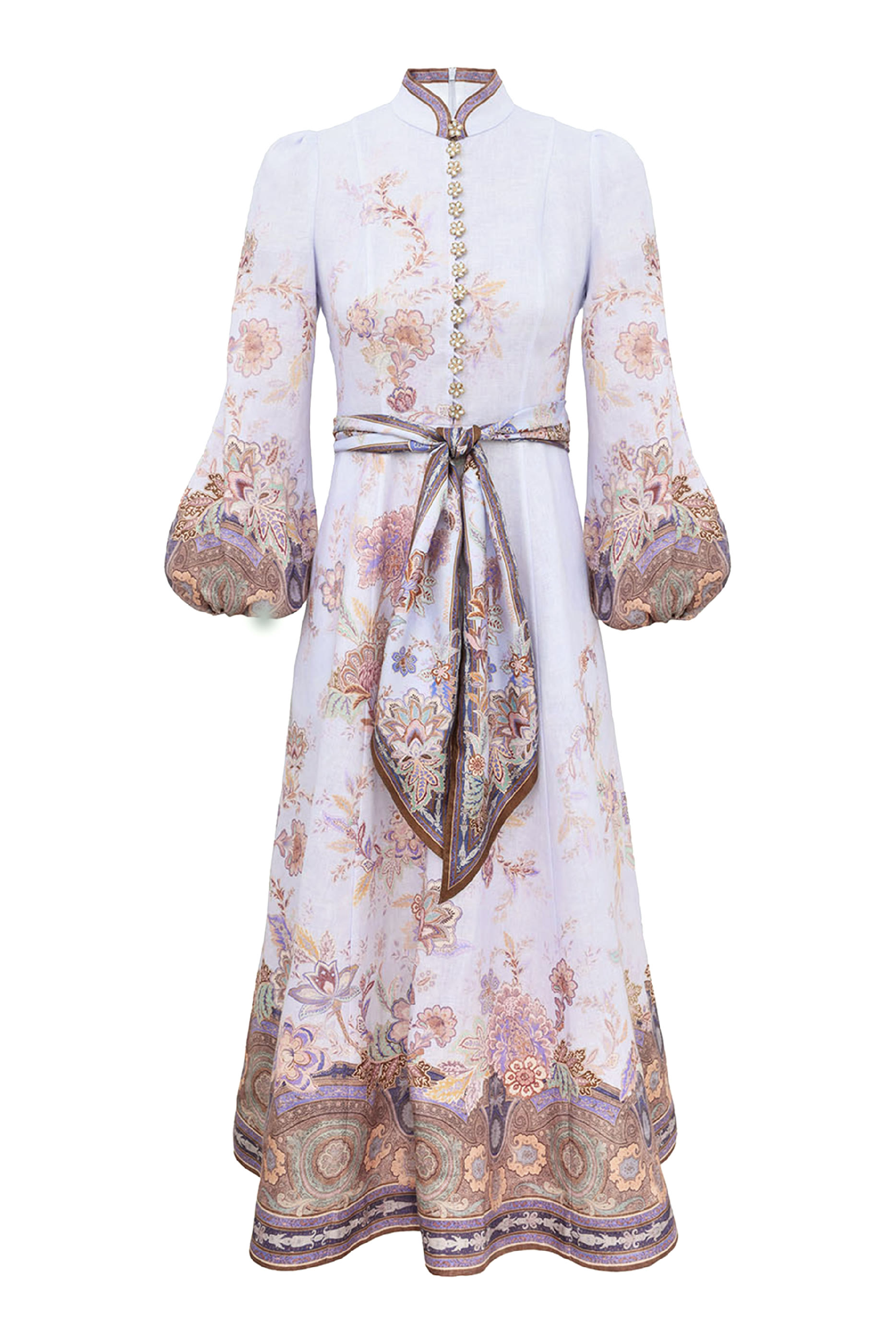 Luna Button Midi Dress