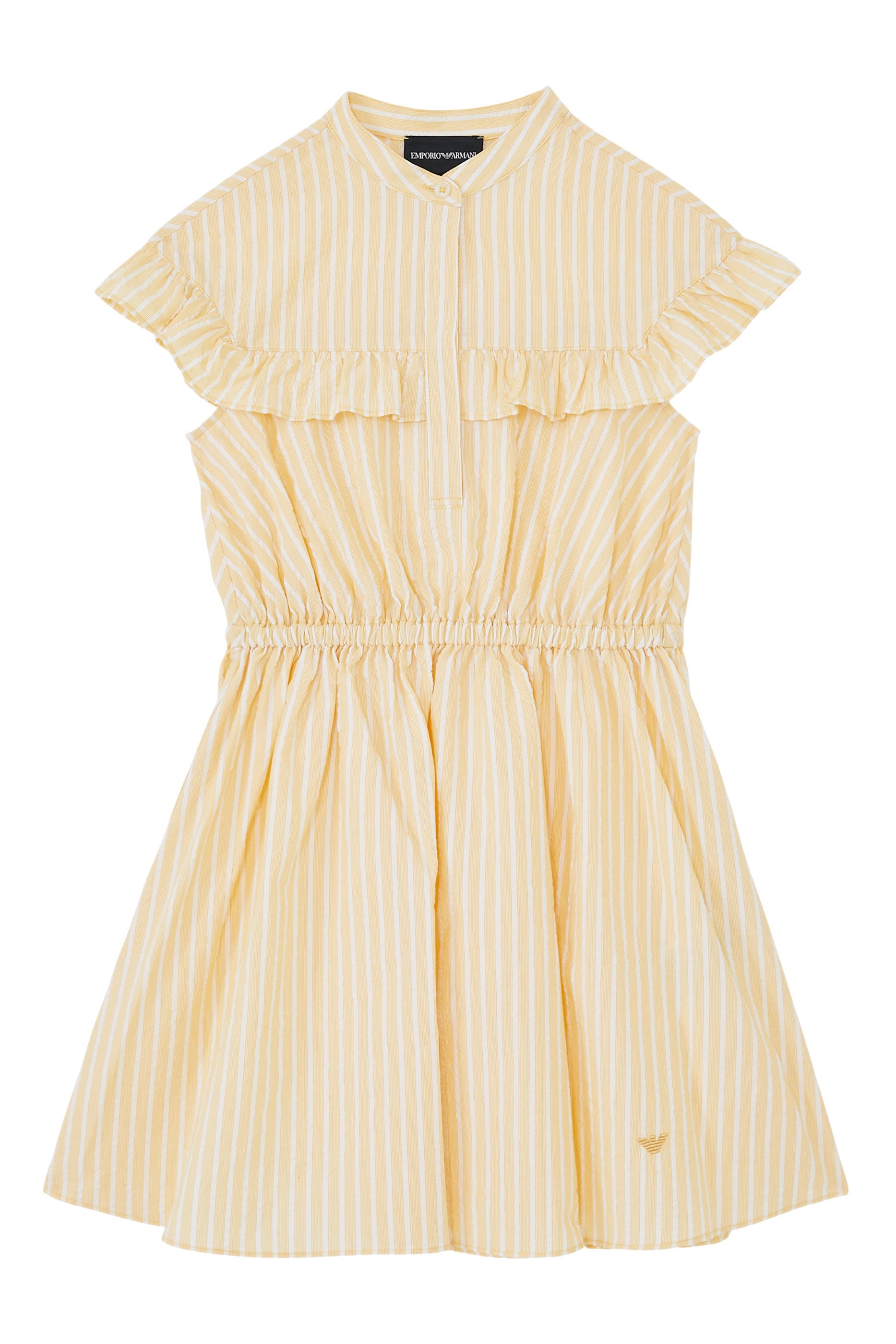 Kids Seersucker Striped Dress