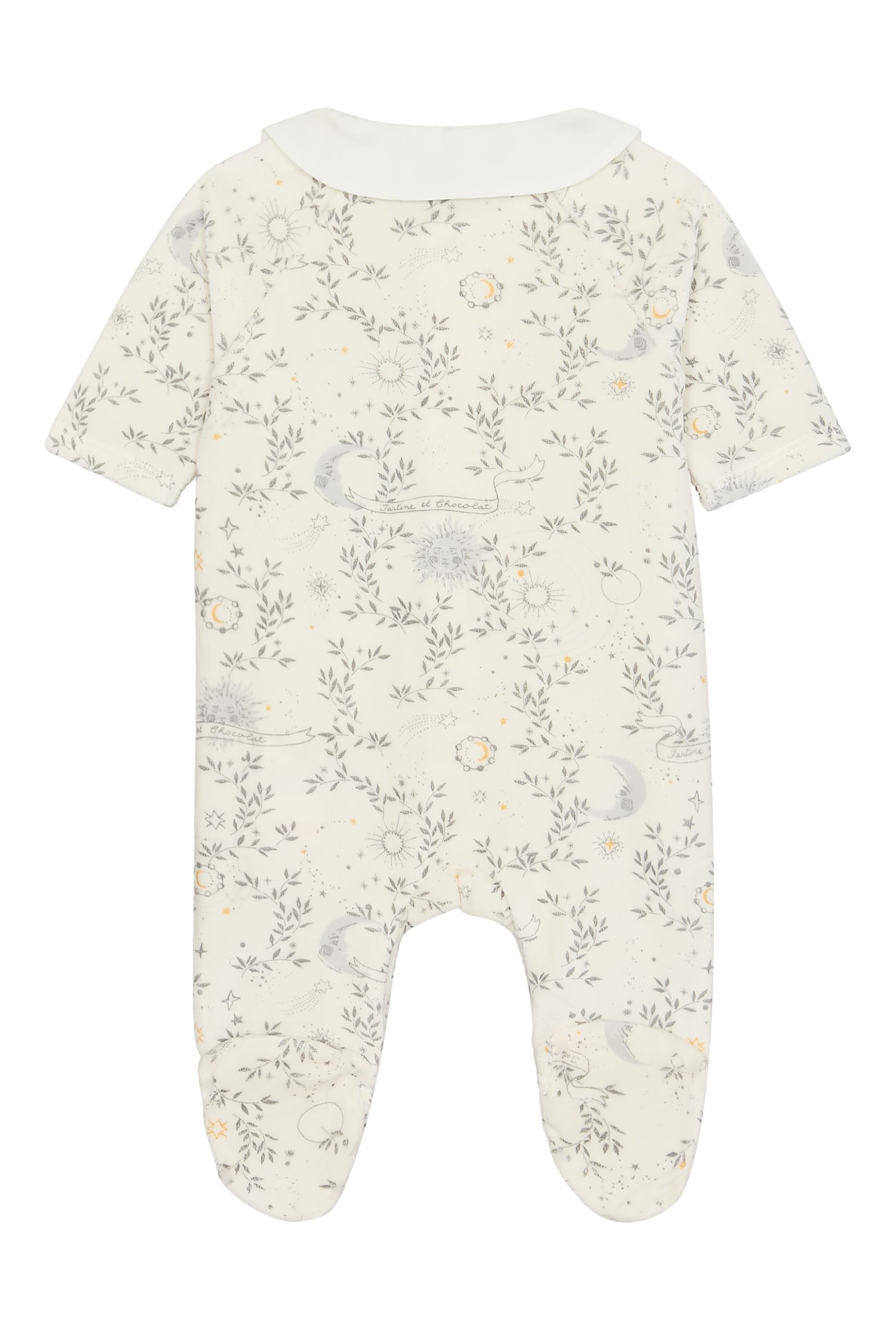  Muslin Collar Printed Pyjama