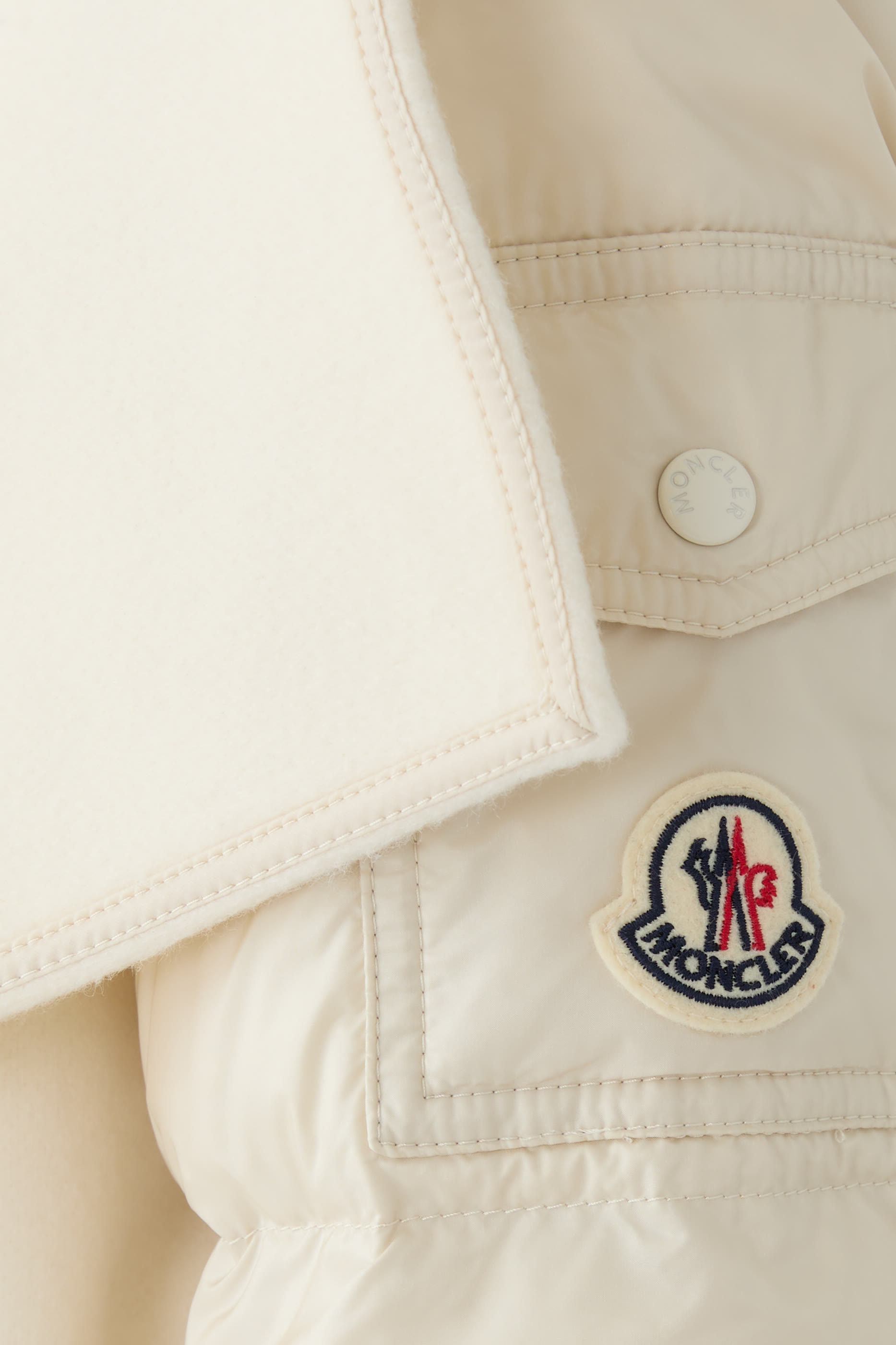 Padded Wool Felt Cape 