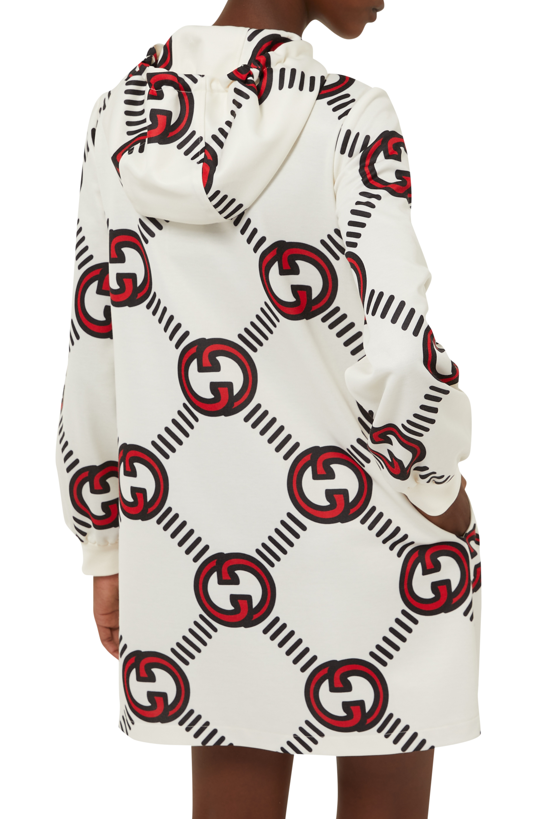 Interlocking G Technical Jersey Dress