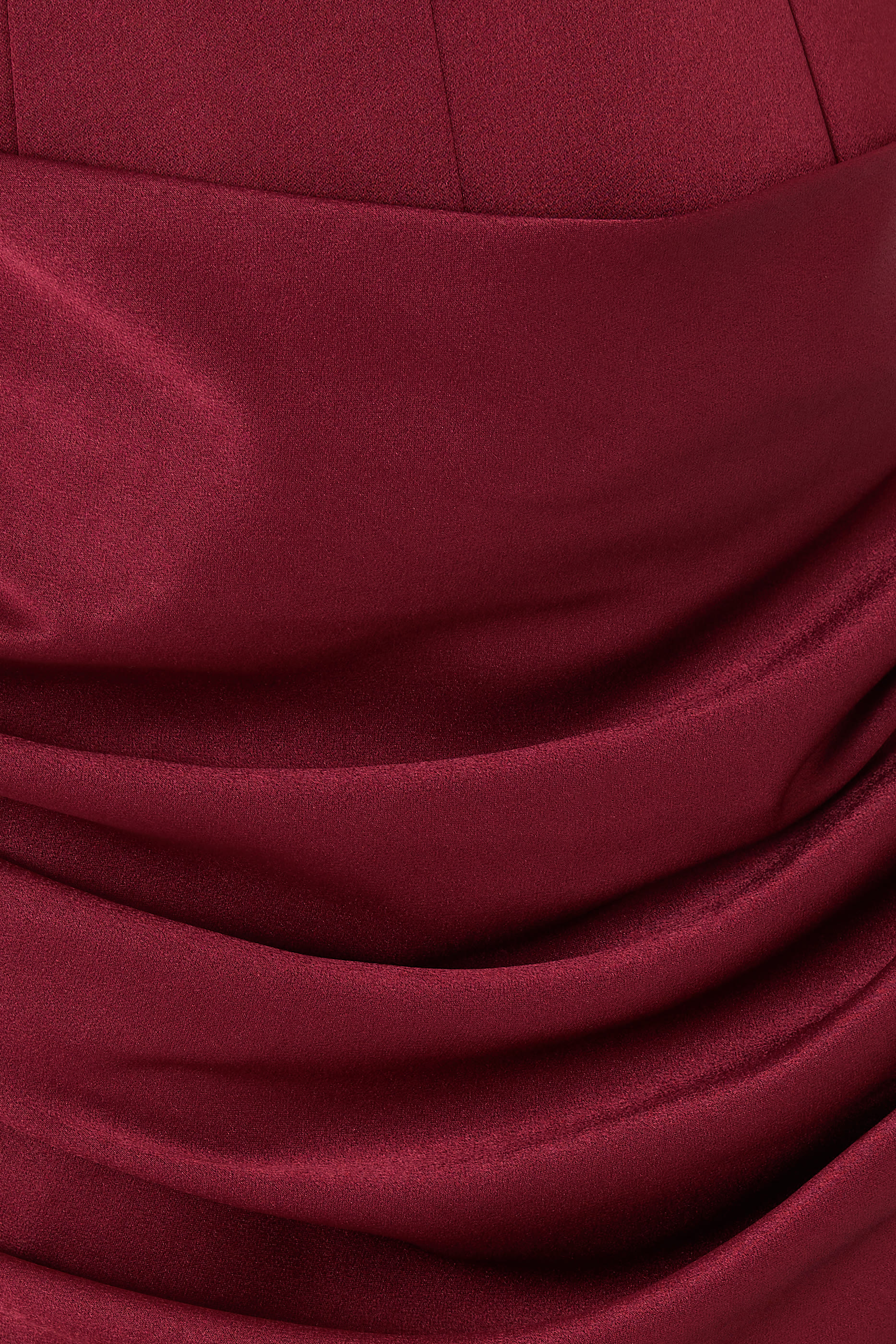 Longline Sweetheart Drape Column Gown