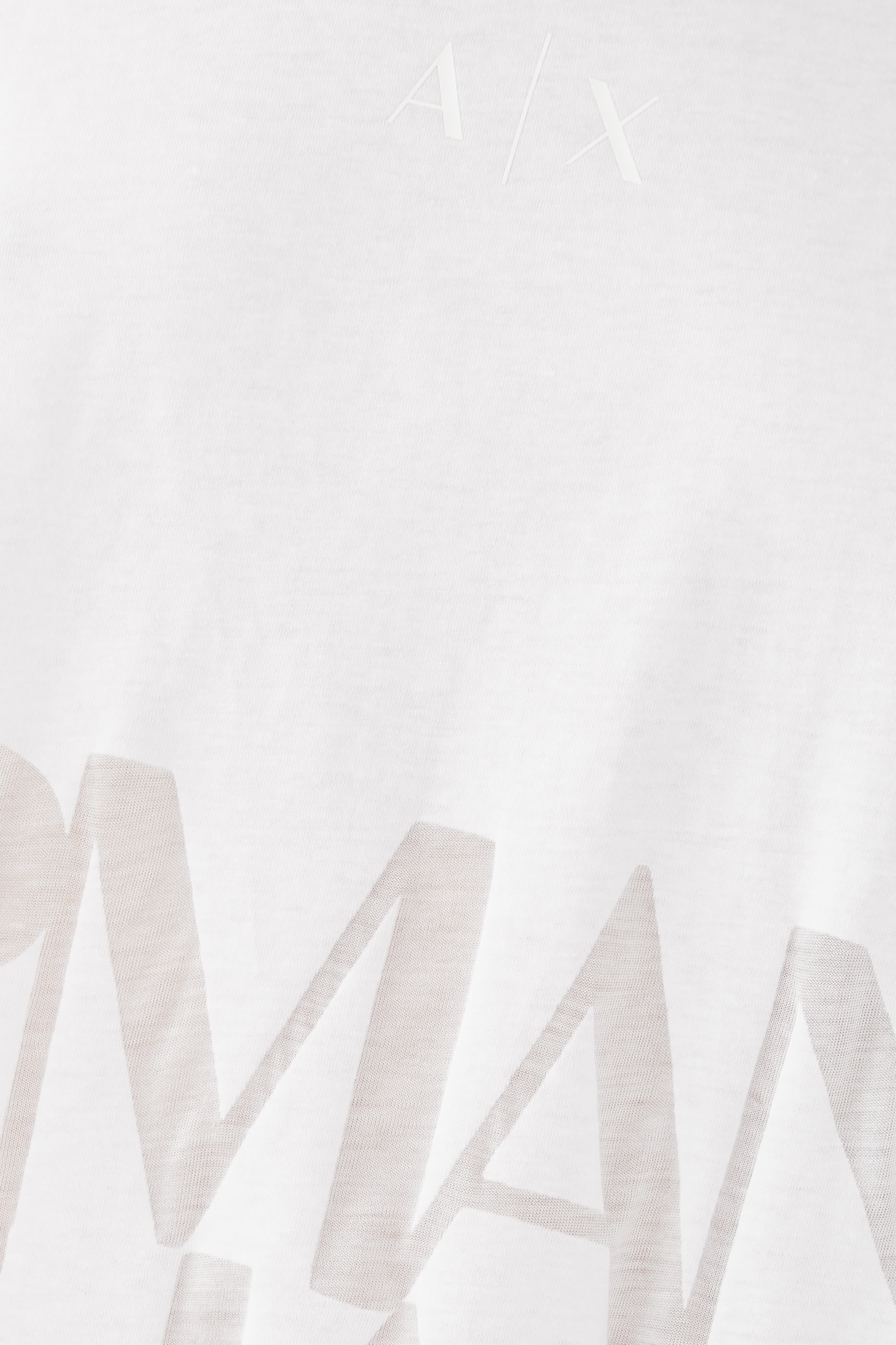 Logo Print Cropped T-Shirt