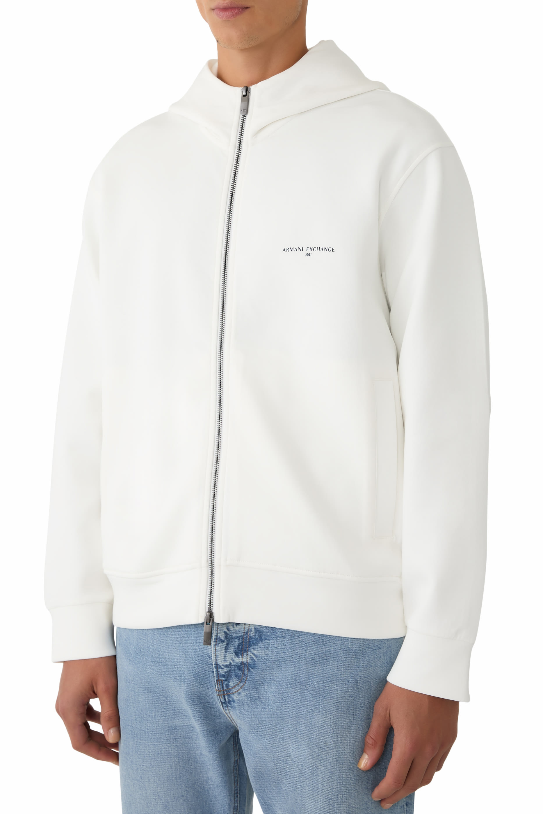 Logo Hoodie Full-Zip Sweatshirt
