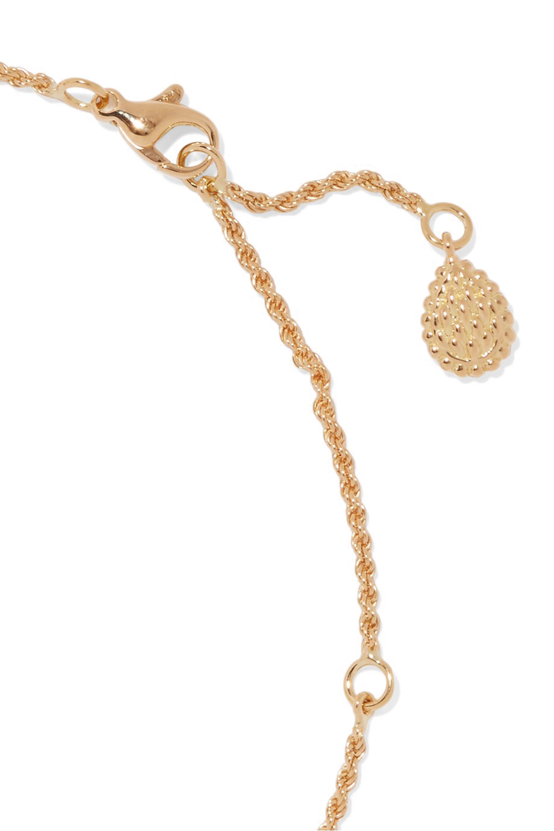 Serpent Boh&egrave;me M Motif Pendant, 18k Yellow Gold & Diamonds