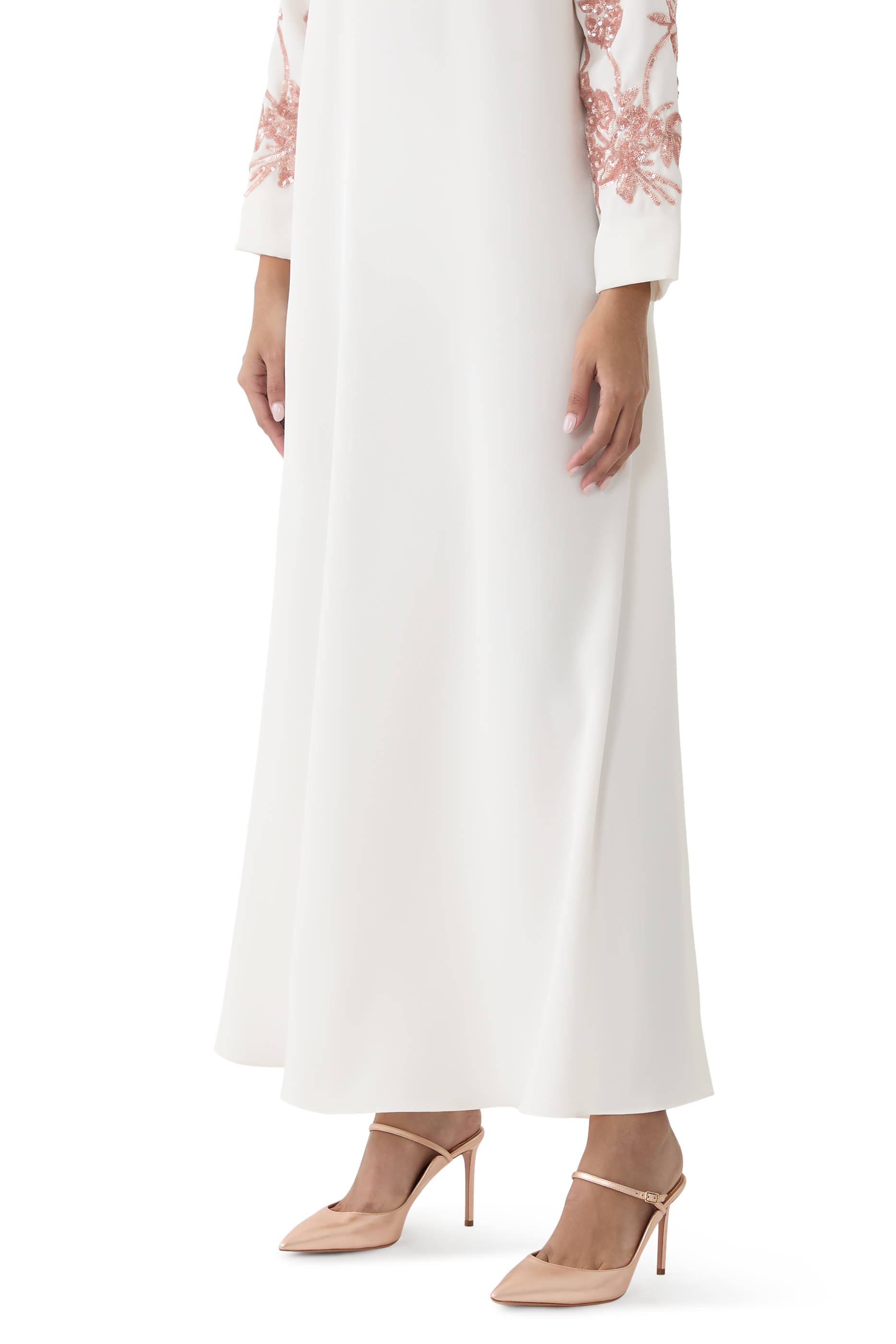 Bellezza 85 Metallic Leather Mules