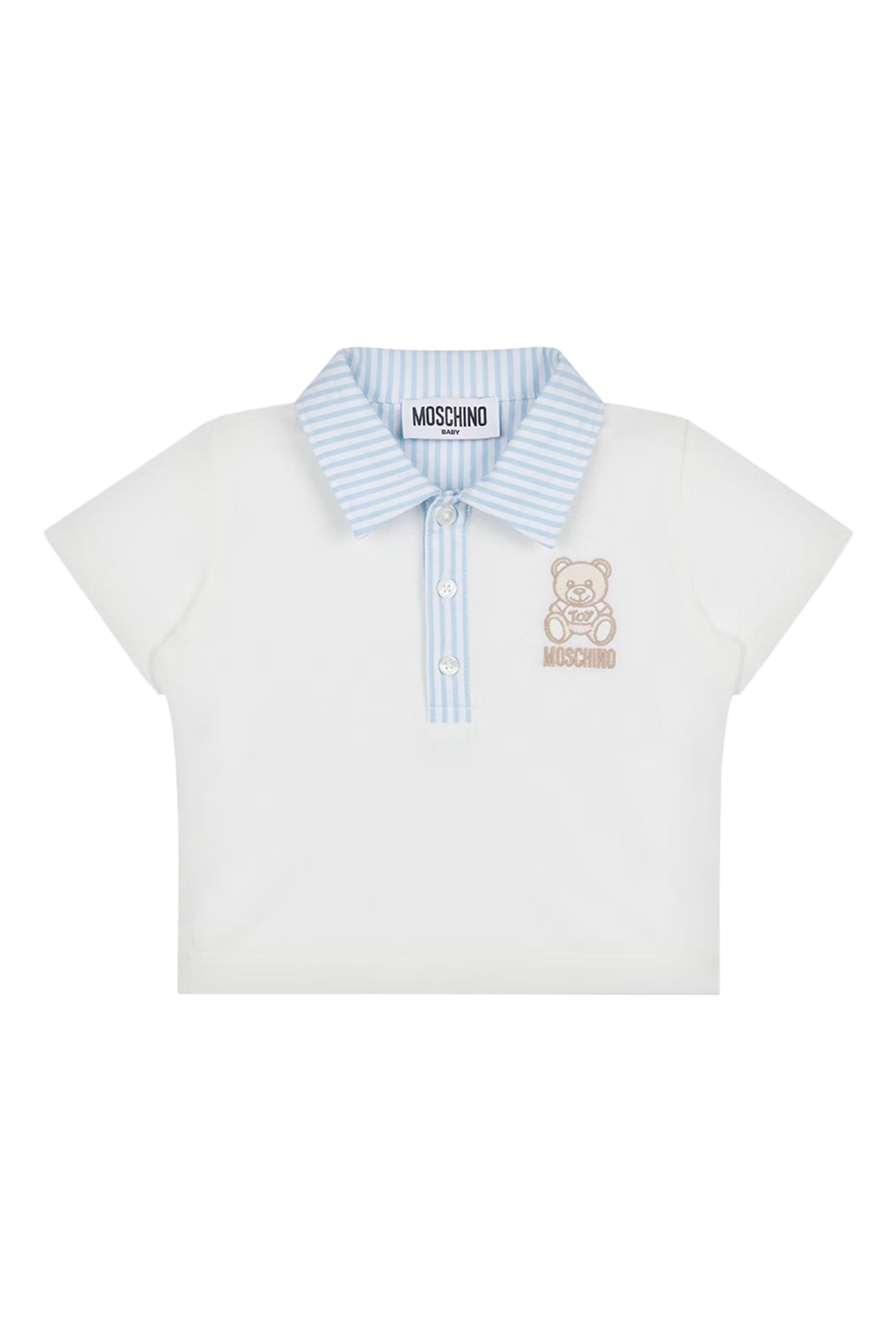 Kids Teddy Bear Pique Polo