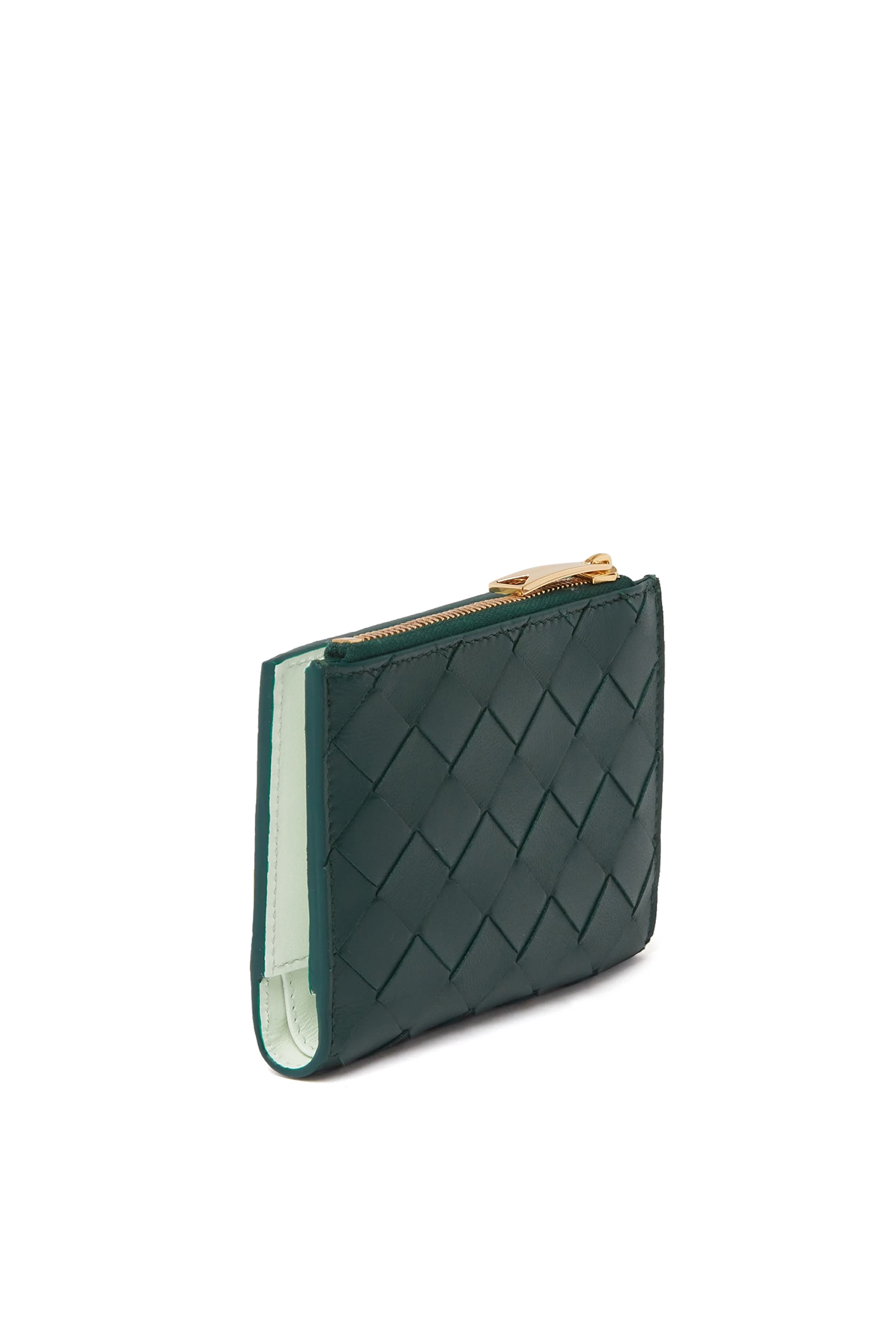 Intrecciato Leather Wallet