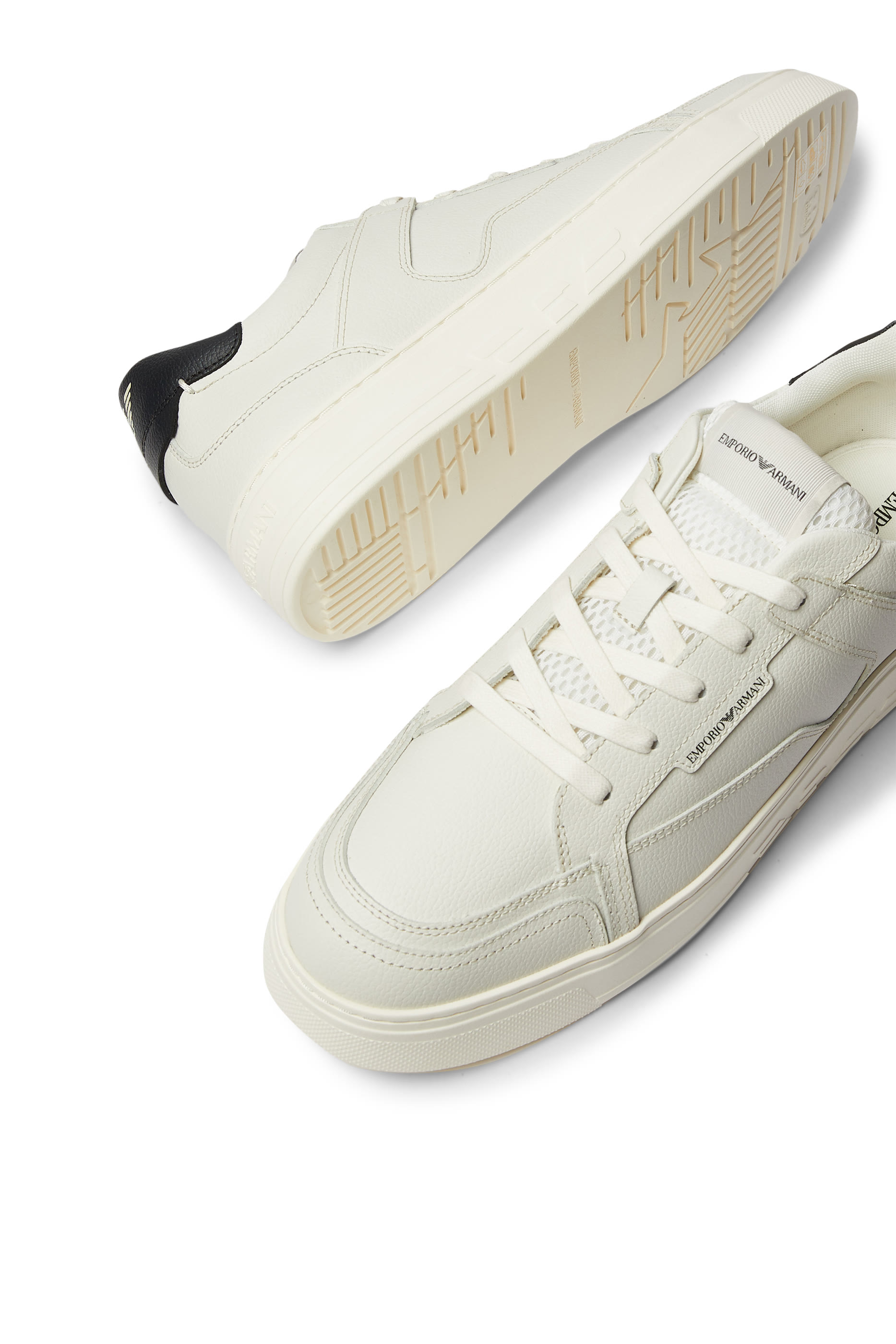 Tumbled Leather Sneakers